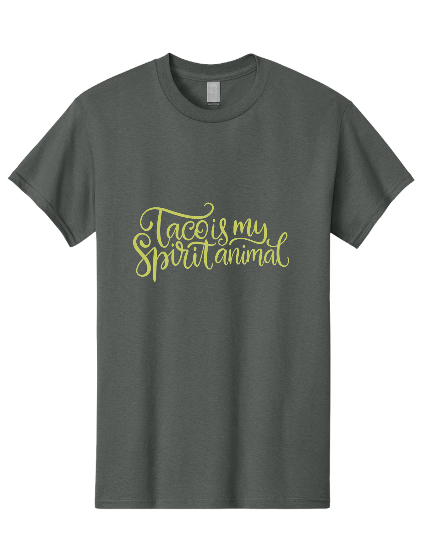 Taco-Is-My-Spirit-Animal-2 Men'S Graphic Tee, 100% Cotton, Comfortable Casual Summer Wear, Machine Washable, Taco Lover, Funny Quote, Foodie Gift, Quirky Humor, Spirit Animal Humor, Taco Tuesday, Food Quote, Cute Graphics, -  Aaa301 21