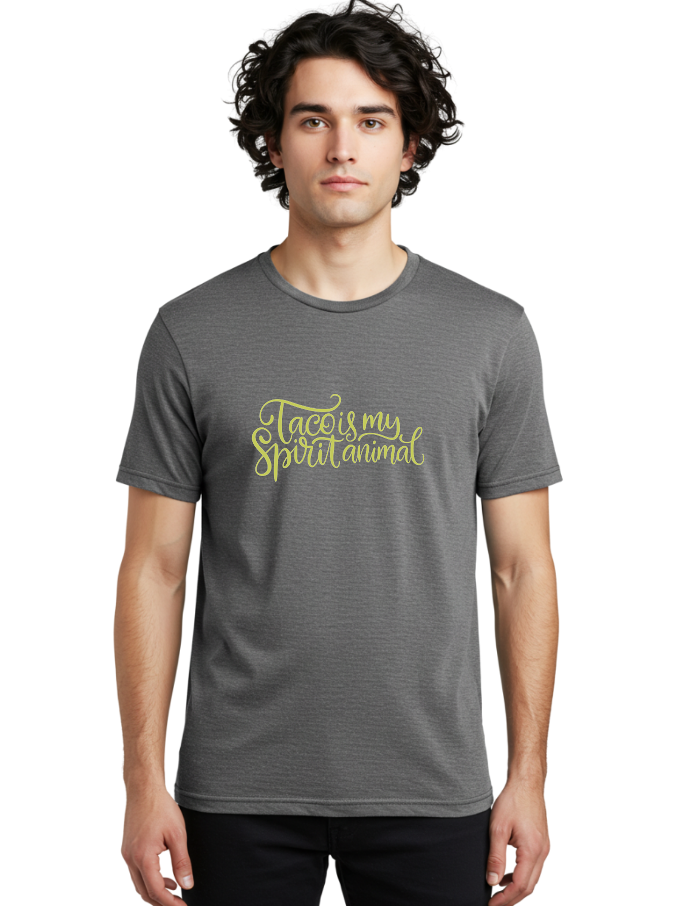 Taco-Is-My-Spirit-Animal-2 Men'S Graphic Tee, 100% Cotton, Comfortable Casual Summer Wear, Machine Washable, Taco Lover, Funny Quote, Foodie Gift, Quirky Humor, Spirit Animal Humor, Taco Tuesday, Food Quote, Cute Graphics, -  Aaa301 24