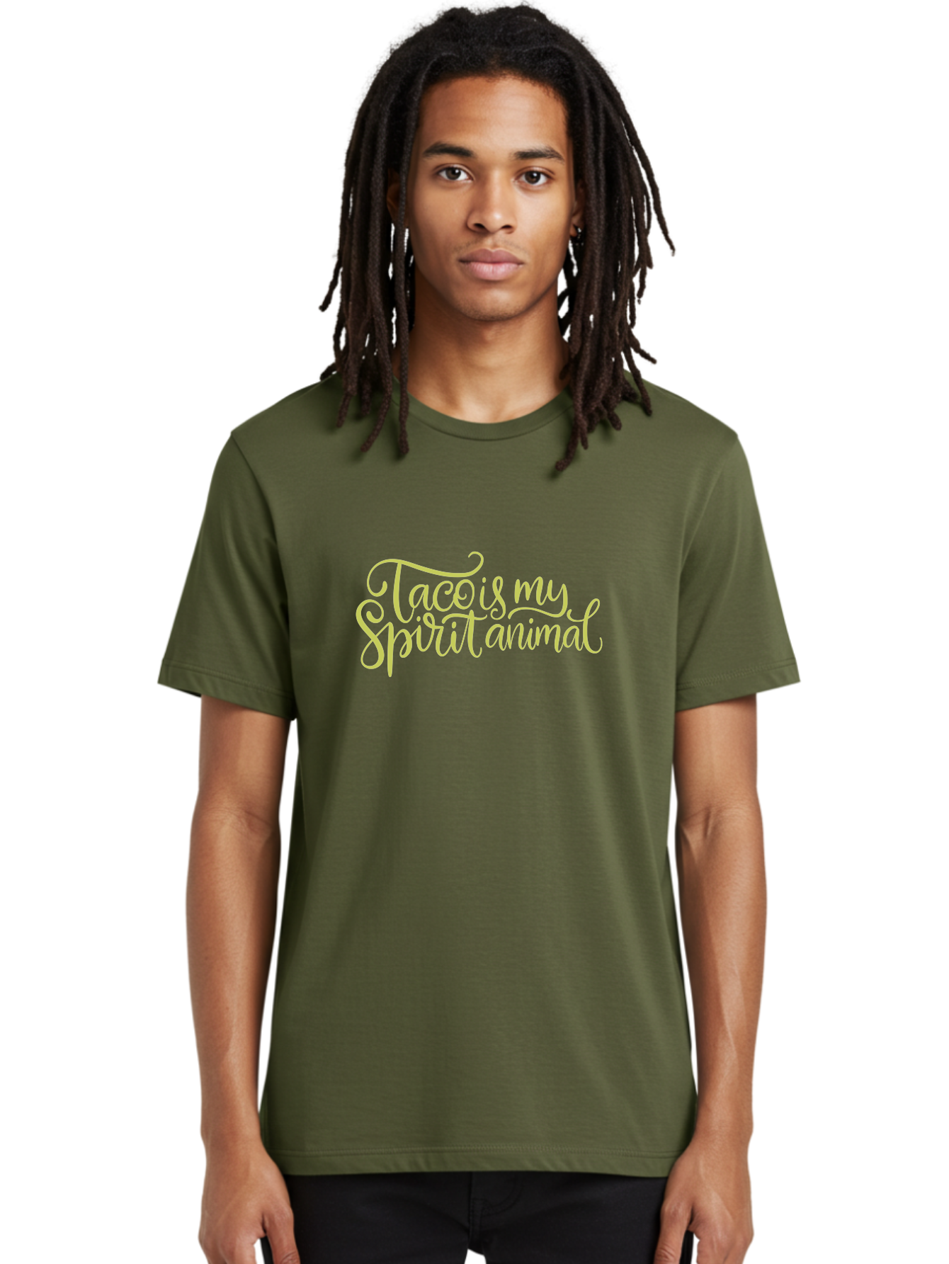 Taco-Is-My-Spirit-Animal-2 Men'S Graphic Tee, 100% Cotton, Comfortable Casual Summer Wear, Machine Washable, Taco Lover, Funny Quote, Foodie Gift, Quirky Humor, Spirit Animal Humor, Taco Tuesday, Food Quote, Cute Graphics, -  Aaa301 16