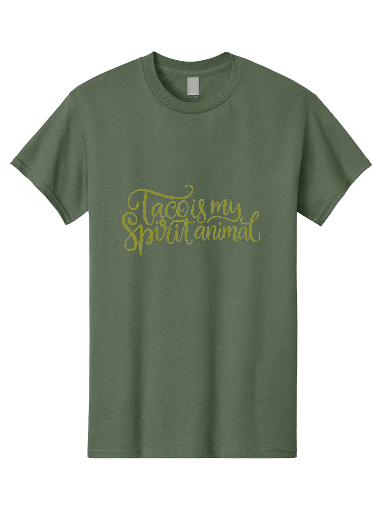 Tacos-My-Spirit-Animal Men'S Graphic Tee, 100% Cotton, Comfortable Casual Summer Wear, Machine Washable, Funny Quote, Quirky Humor, Taco Love, Motivational Saying, Spiritual Humor, Tacos My Spiritual Animal -  Aaa303 11