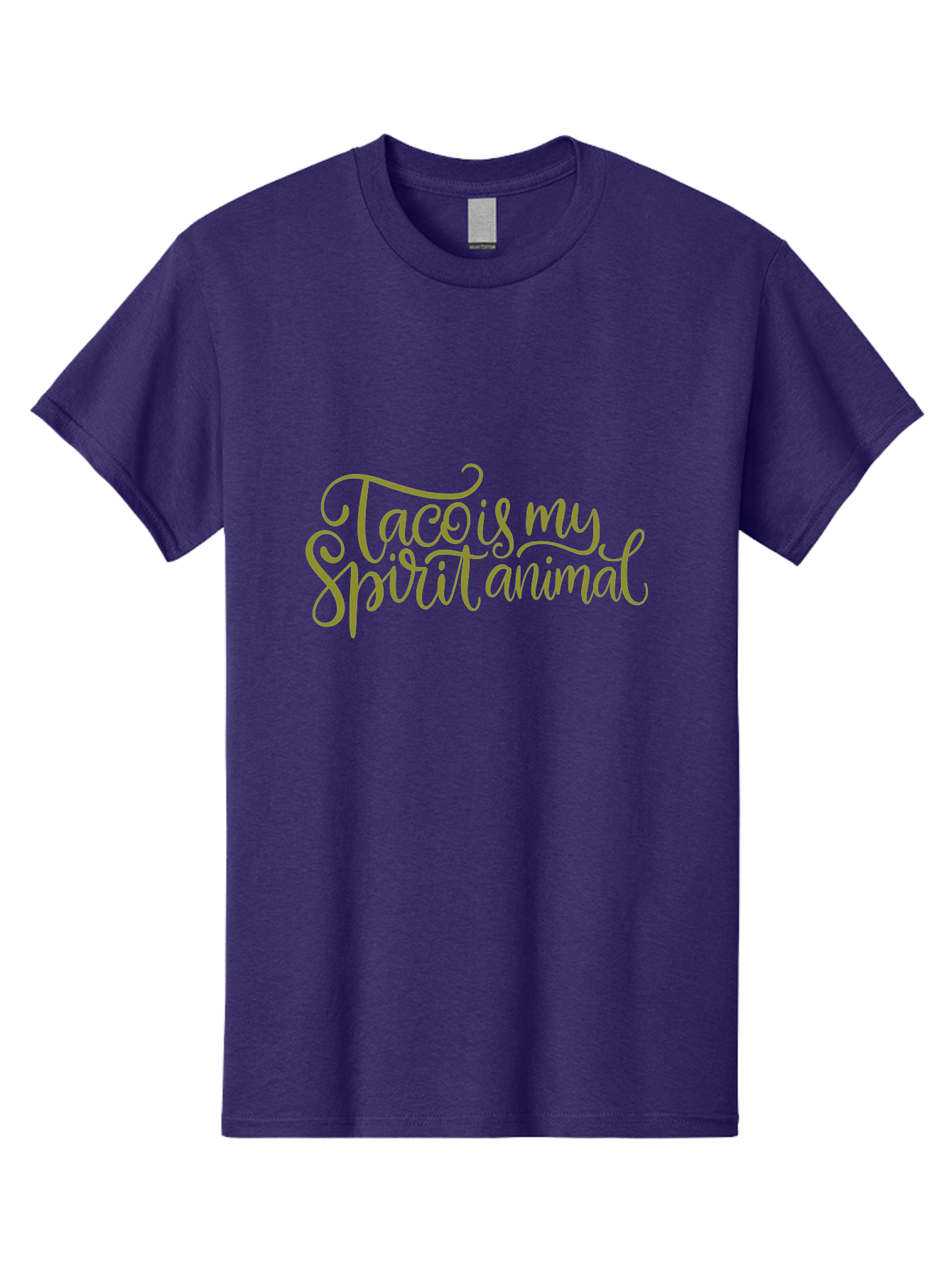 Tacos-My-Spirit-Animal Men'S Graphic Tee, 100% Cotton, Comfortable Casual Summer Wear, Machine Washable, Funny Quote, Quirky Humor, Taco Love, Motivational Saying, Spiritual Humor, Tacos My Spiritual Animal -  Aaa303 13