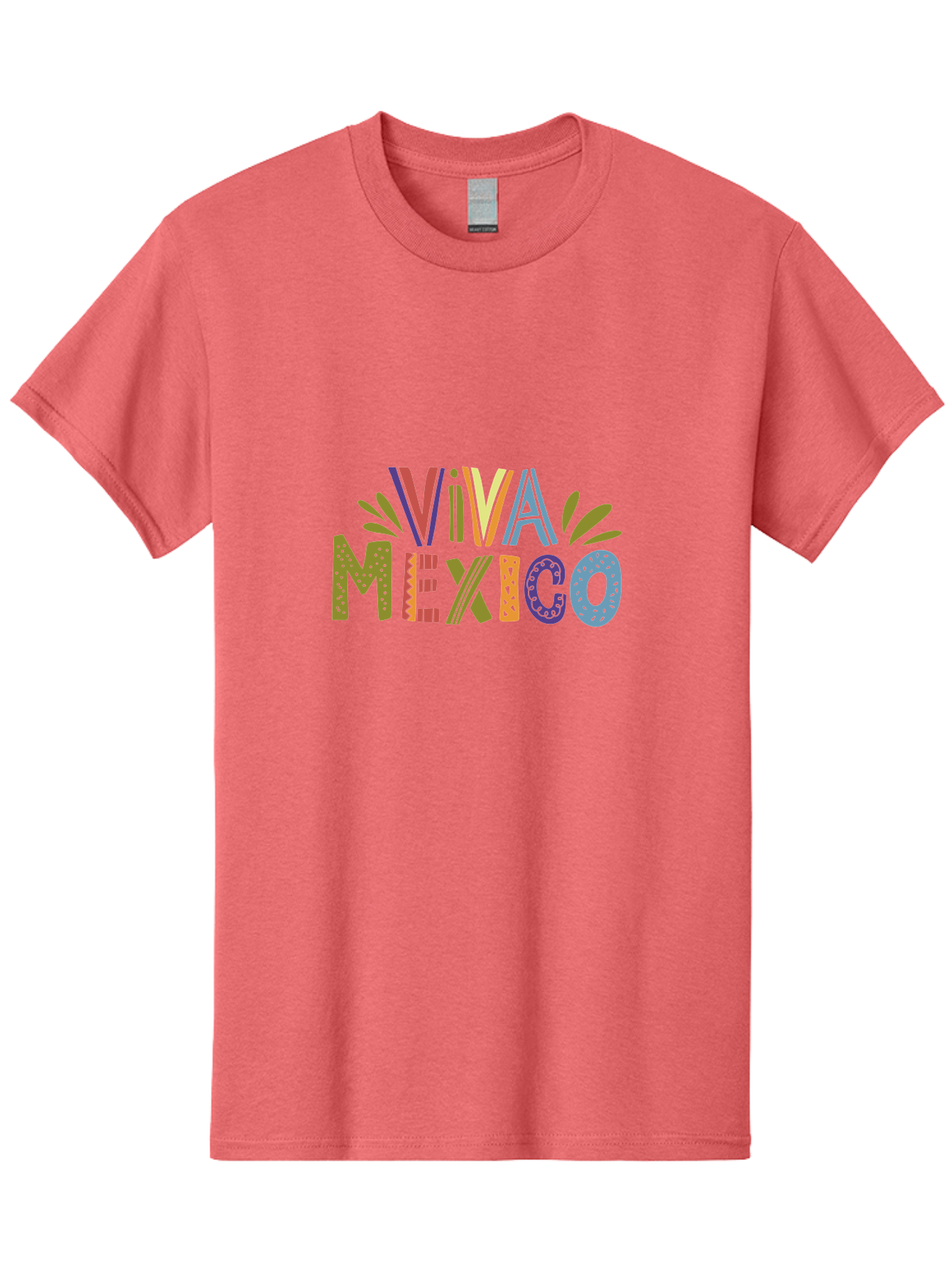 Viva-Mexico-3 Men'S Graphic Tee, 100% Cotton, Comfortable Casual Summer Wear, Machine Washable, Viva Mexico, Colorful Typography, Festive Design, Cultural Celebration, Latin American Heritage, Vibrant Colors, Dynamic Composition, -  Aaa308 3