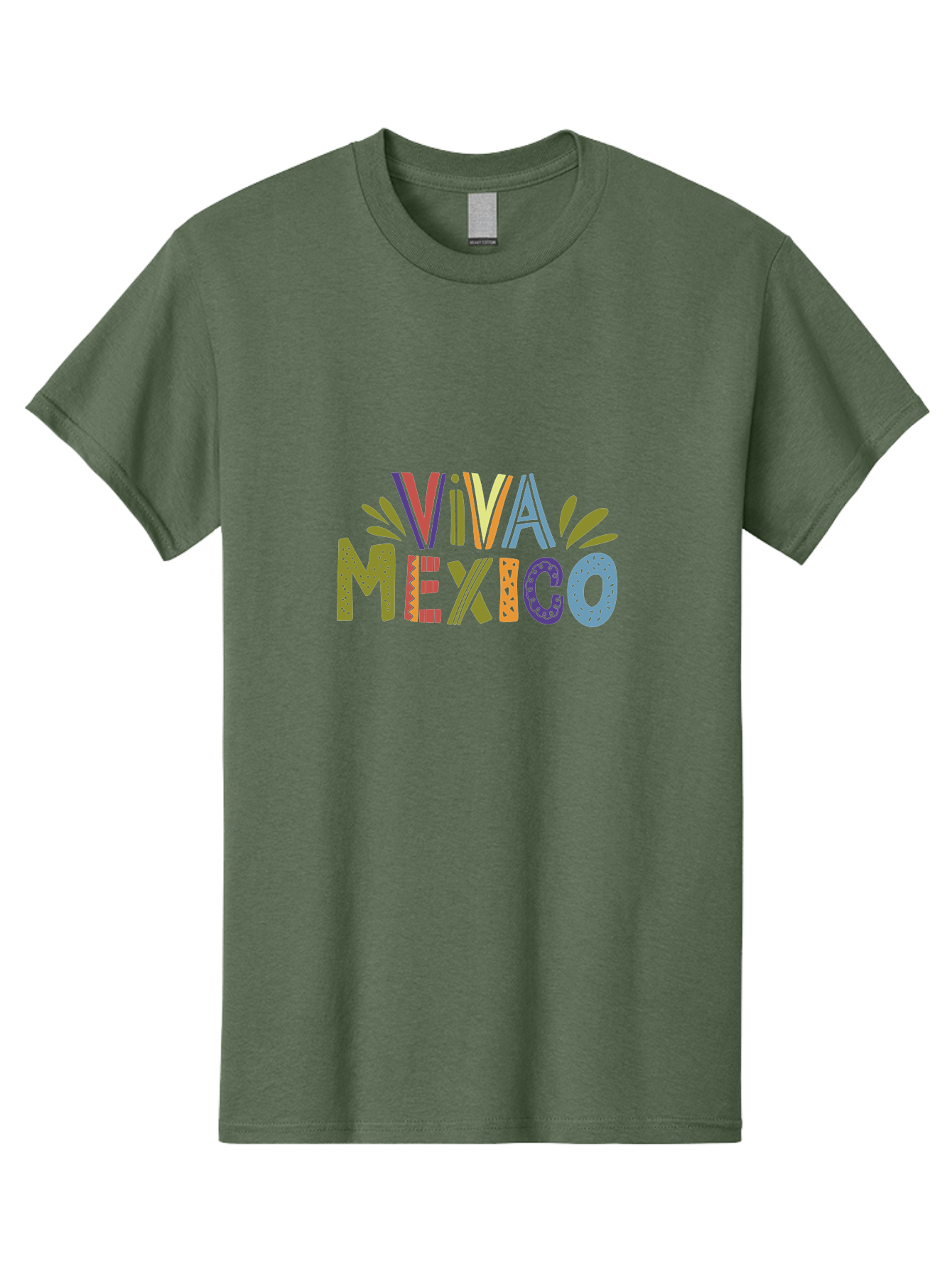 Viva-Mexico-3 Men'S Graphic Tee, 100% Cotton, Comfortable Casual Summer Wear, Machine Washable, Viva Mexico, Colorful Typography, Festive Design, Cultural Celebration, Latin American Heritage, Vibrant Colors, Dynamic Composition, -  Aaa308 13