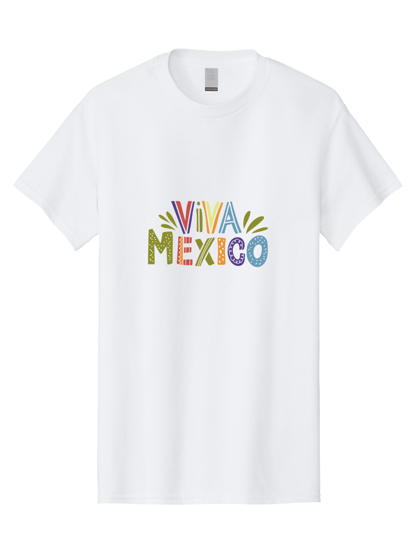 Viva-Mexico-3 Men'S Graphic Tee, 100% Cotton, Comfortable Casual Summer Wear, Machine Washable, Viva Mexico, Colorful Typography, Festive Design, Cultural Celebration, Latin American Heritage, Vibrant Colors, Dynamic Composition, -  Aaa308 19