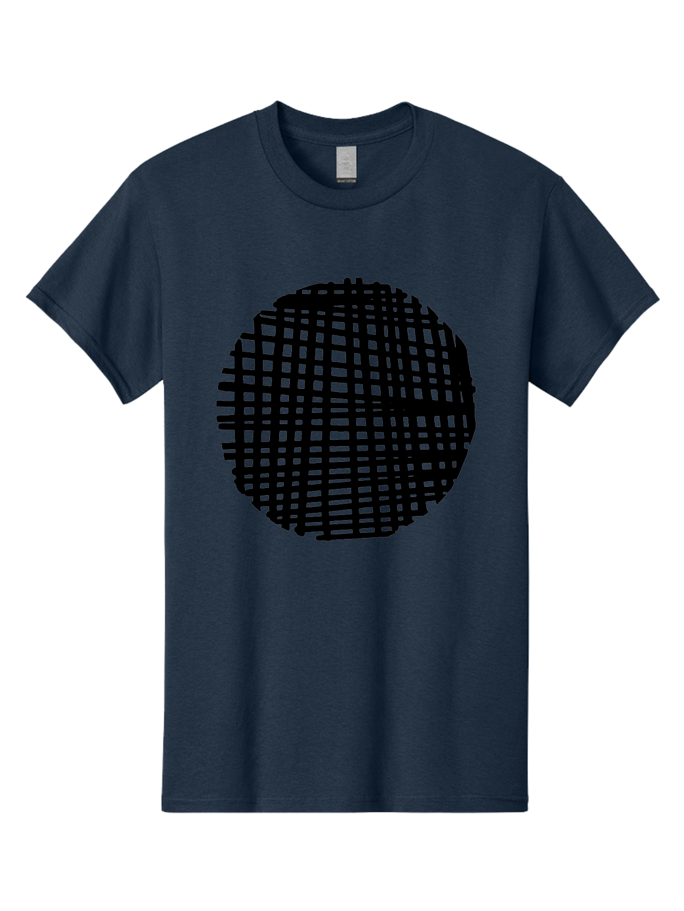 Black-Grid-Circle Men'S Graphic Tee, 100% Cotton, Comfortable Casual Summer Wear, Machine Washable, Disco Ball, Grid Pattern, Abstract Design, Black And Green, Modern Art, Geometric Shape, Spherical Object, Shiny Surface, Party Decoration -  Aaa375 5