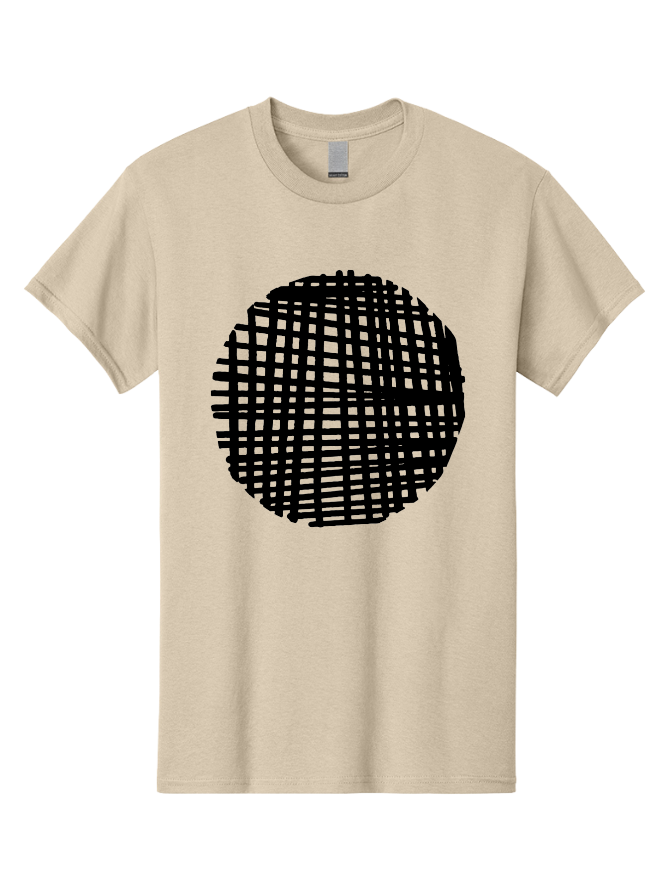 Black-Grid-Circle Men'S Graphic Tee, 100% Cotton, Comfortable Casual Summer Wear, Machine Washable, Disco Ball, Grid Pattern, Abstract Design, Black And Green, Modern Art, Geometric Shape, Spherical Object, Shiny Surface, Party Decoration -  Aaa375 7