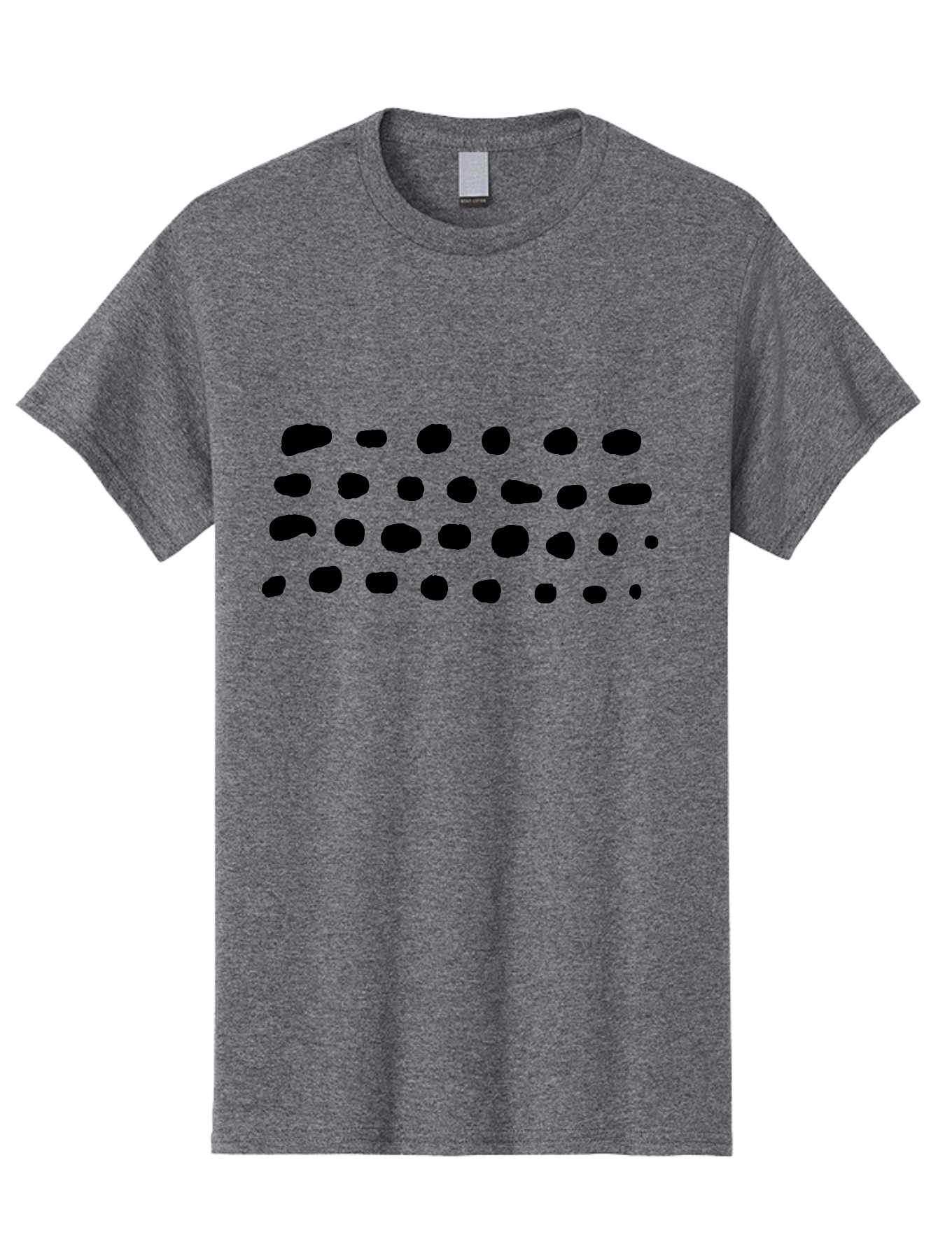 Braille-Text Men'S Graphic Tee, 100% Cotton, Comfortable Casual Summer Wear, Machine Washable, Braille Dots, Tactile Writing, Accessible Design, Assistive Technology, Visual Impairment, Disability Awareness, Raised Dots -  Aaa400 27