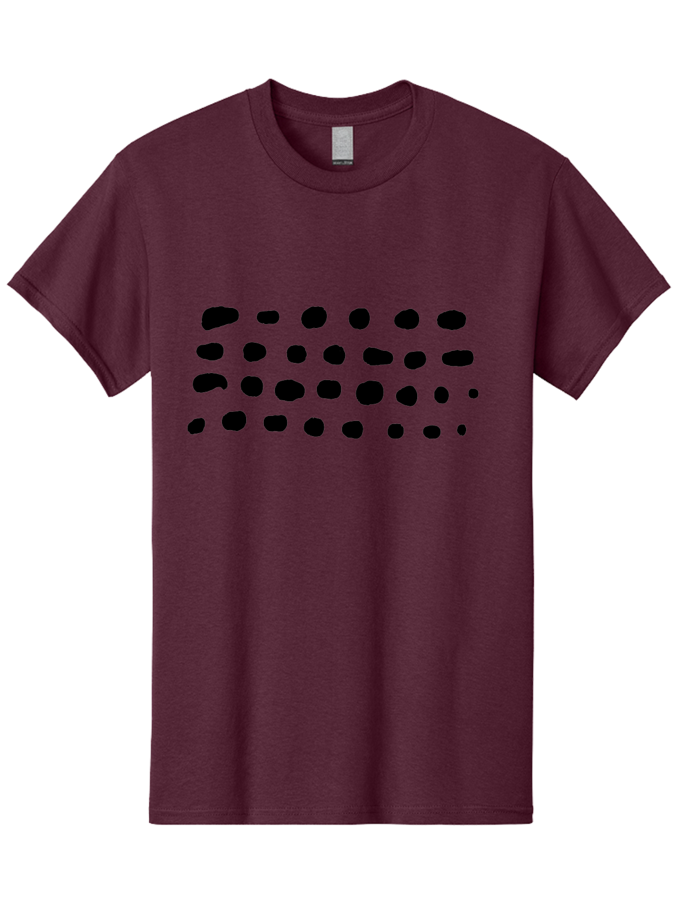 Braille-Text Men'S Graphic Tee, 100% Cotton, Comfortable Casual Summer Wear, Machine Washable, Braille Dots, Tactile Writing, Accessible Design, Assistive Technology, Visual Impairment, Disability Awareness, Raised Dots -  Aaa400 5