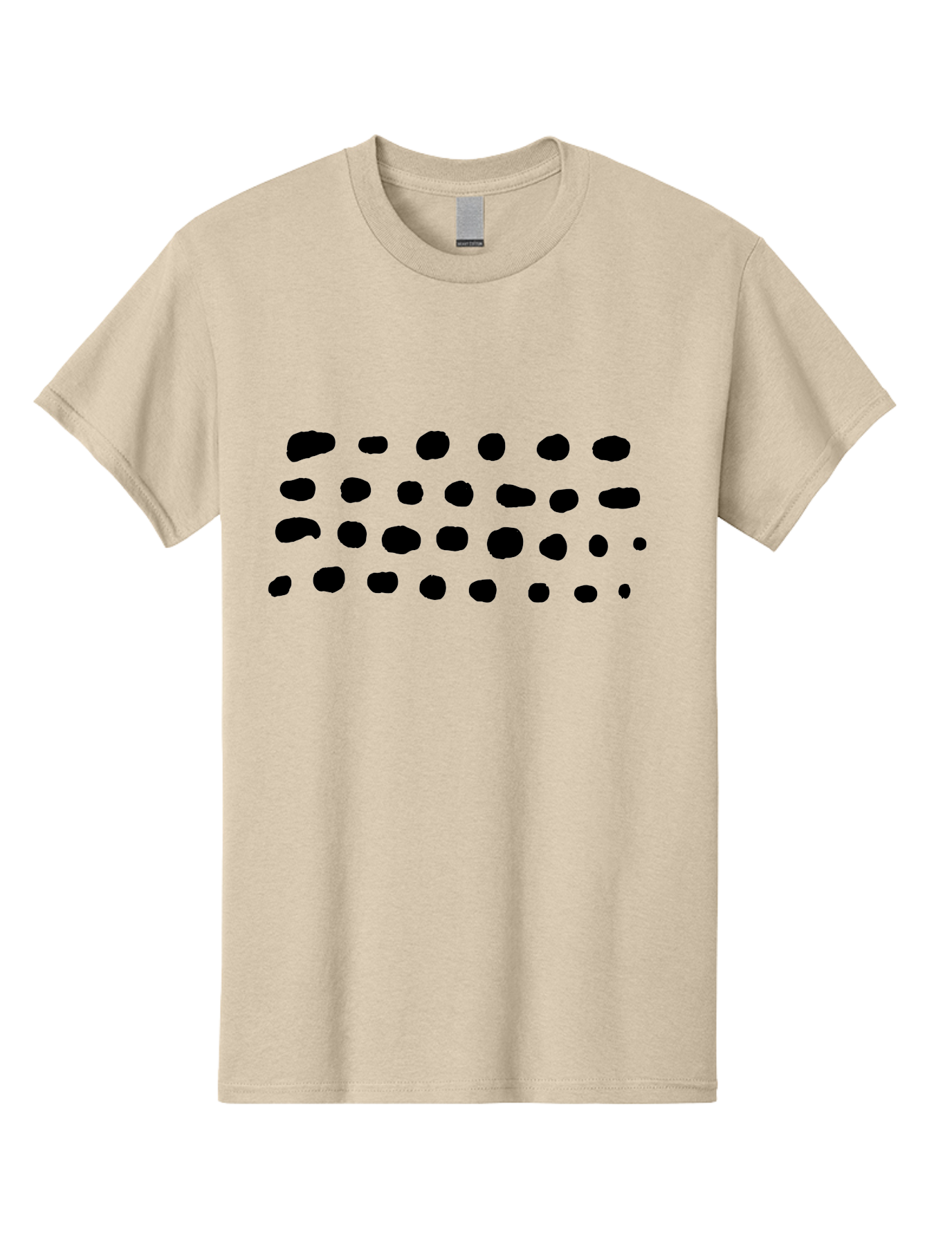 Braille-Text Men'S Graphic Tee, 100% Cotton, Comfortable Casual Summer Wear, Machine Washable, Braille Dots, Tactile Writing, Accessible Design, Assistive Technology, Visual Impairment, Disability Awareness, Raised Dots -  Aaa400 25