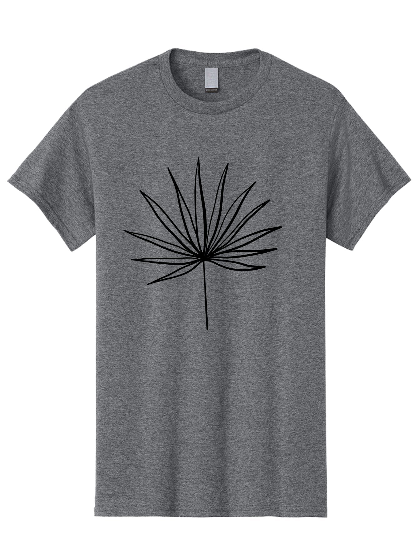 Cannabis-Leaf-1 Men'S Graphic Tee, 100% Cotton, Comfortable Casual Summer Wear, Machine Washable, Marijuana Leaf, Cannabis Symbol, Black Silhouette, Minimalist Design, Simple Graphics, Leafy Pattern, Modern Illustration, Sleek Lines -  Aaa406 17