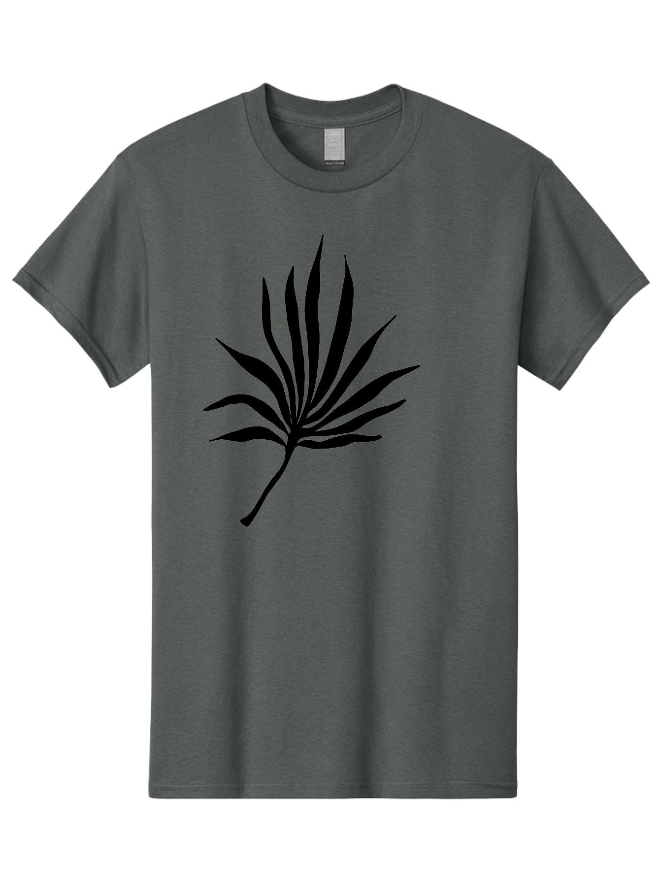 Cannabis-Leaf-3 Men'S Graphic Tee, 100% Cotton, Comfortable Casual Summer Wear, Machine Washable, Cannabis Leaf, Marijuana Leaf, Black Silhouette, Plant Illustration, Leafy Graphic, Cannabis Symbol, Weed Icon, Simple Design, Minimalist Art, -  Aaa408 3