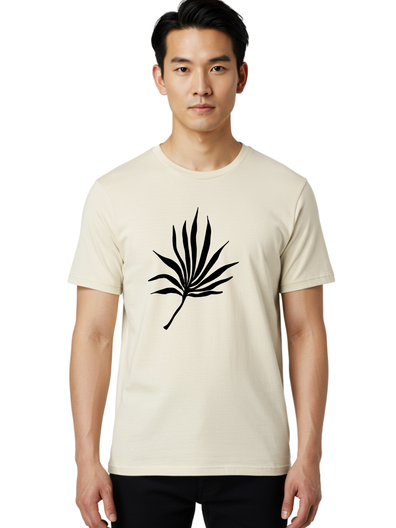 Cannabis-Leaf-3 Men'S Graphic Tee, 100% Cotton, Comfortable Casual Summer Wear, Machine Washable, Cannabis Leaf, Marijuana Leaf, Black Silhouette, Plant Illustration, Leafy Graphic, Cannabis Symbol, Weed Icon, Simple Design, Minimalist Art, -  Aaa408 18