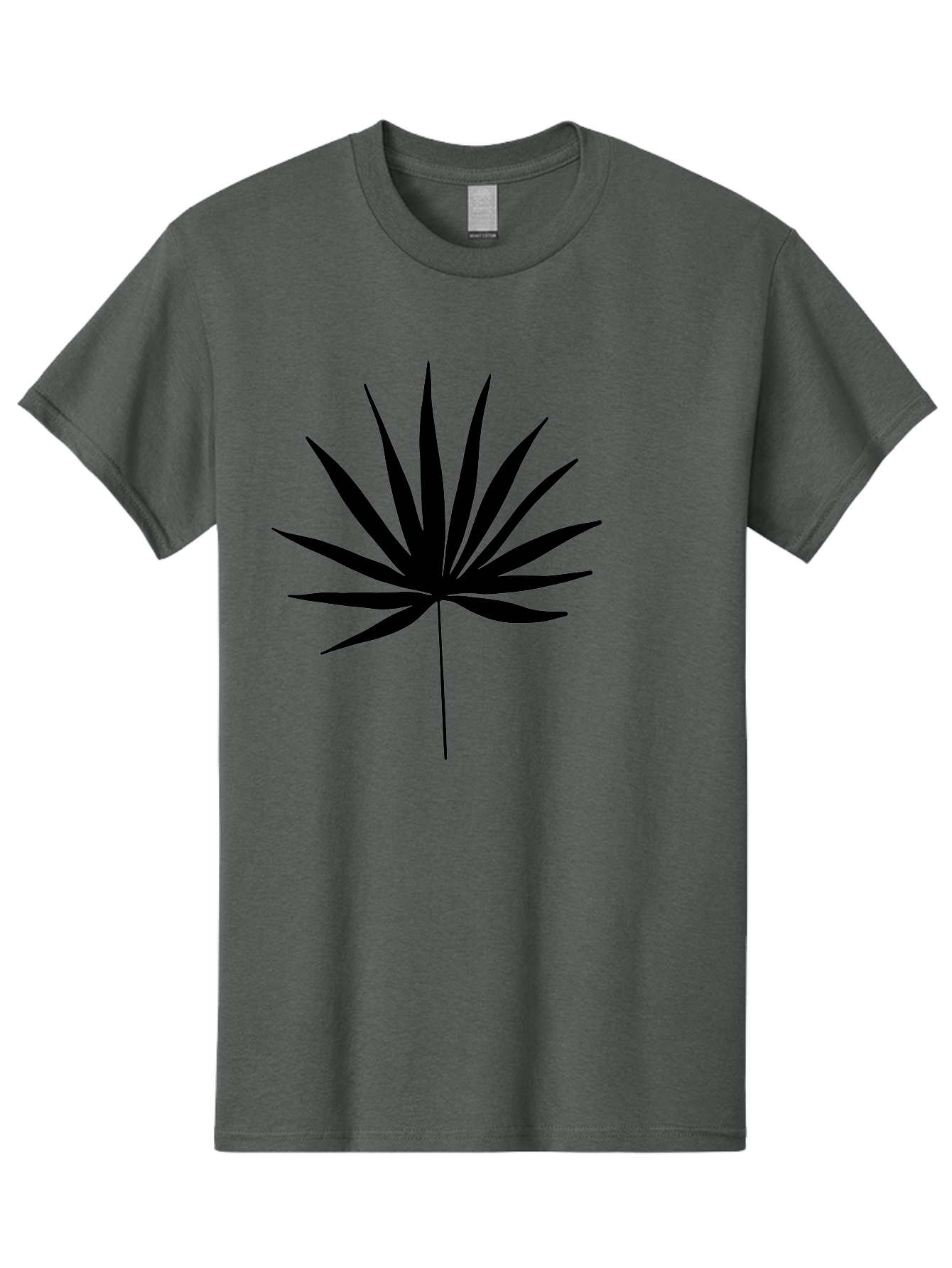 Cannabis-Leaf-4 Men'S Graphic Tee, 100% Cotton, Comfortable Casual Summer Wear, Machine Washable, Cannabis Leaf Silhouette, Marijuana Leaf Icon, Black Cannabis Symbol, Leafy Graphic Design, Cannabis Culture, Pot Leaf Artwork, -  Aaa409 3