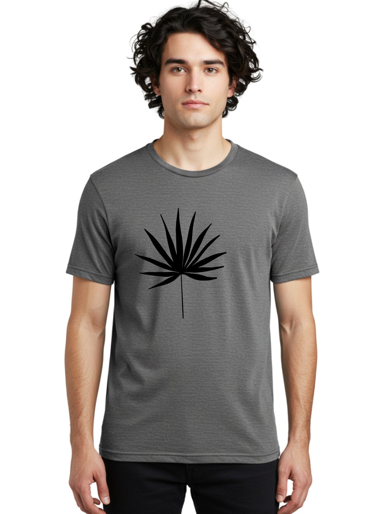 Cannabis-Leaf-4 Men'S Graphic Tee, 100% Cotton, Comfortable Casual Summer Wear, Machine Washable, Cannabis Leaf Silhouette, Marijuana Leaf Icon, Black Cannabis Symbol, Leafy Graphic Design, Cannabis Culture, Pot Leaf Artwork, -  Aaa409 30