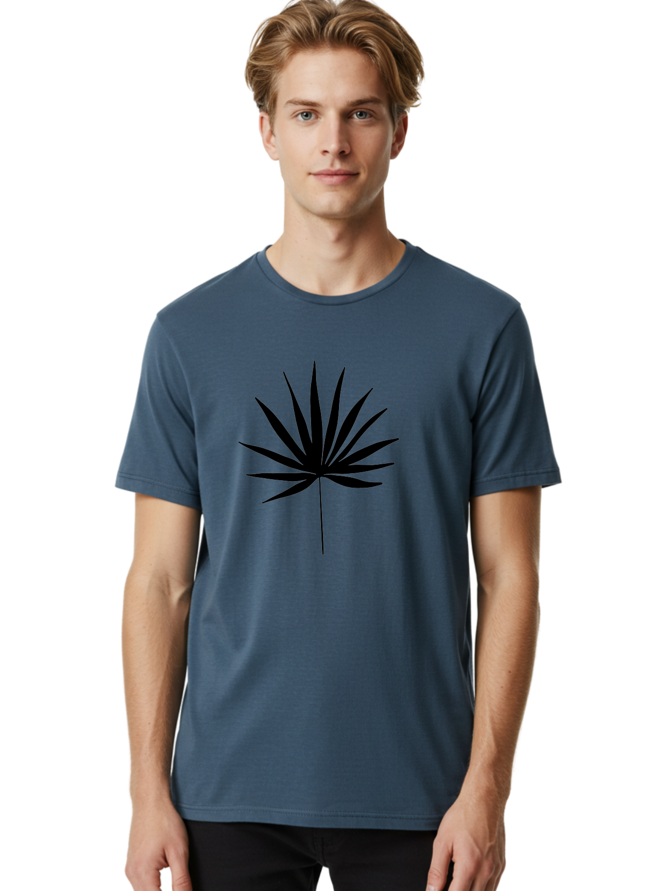 Cannabis-Leaf-4 Men'S Graphic Tee, 100% Cotton, Comfortable Casual Summer Wear, Machine Washable, Cannabis Leaf Silhouette, Marijuana Leaf Icon, Black Cannabis Symbol, Leafy Graphic Design, Cannabis Culture, Pot Leaf Artwork, -  Aaa409 12