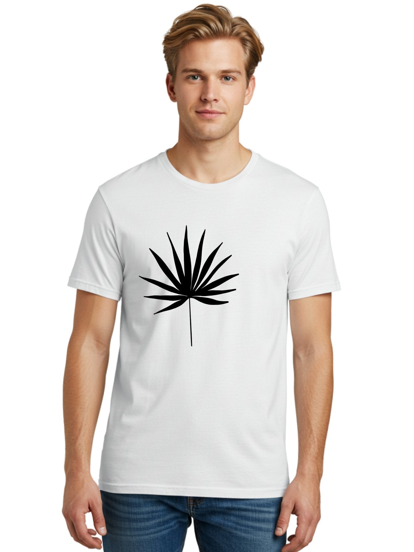 Cannabis-Leaf-4 Men'S Graphic Tee, 100% Cotton, Comfortable Casual Summer Wear, Machine Washable, Cannabis Leaf Silhouette, Marijuana Leaf Icon, Black Cannabis Symbol, Leafy Graphic Design, Cannabis Culture, Pot Leaf Artwork, -  Aaa409 16