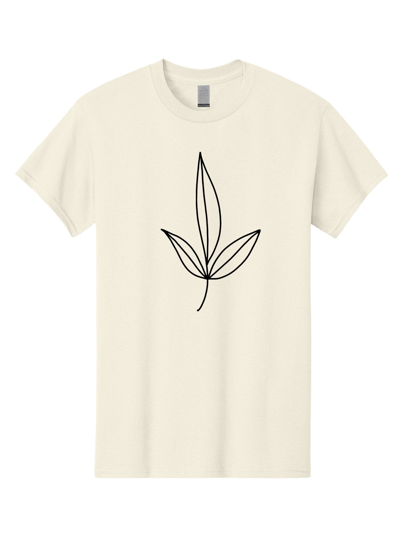 Cannabis-Leaf Men'S Graphic Tee, 100% Cotton, Comfortable Casual Summer Wear, Machine Washable, Cannabis Leaf, Marijuana Symbol, Minimalist Design, Simple Shapes, Black Outline, Cannabis Culture, Herb Icon, Simple Graphics -  Aaa410 11