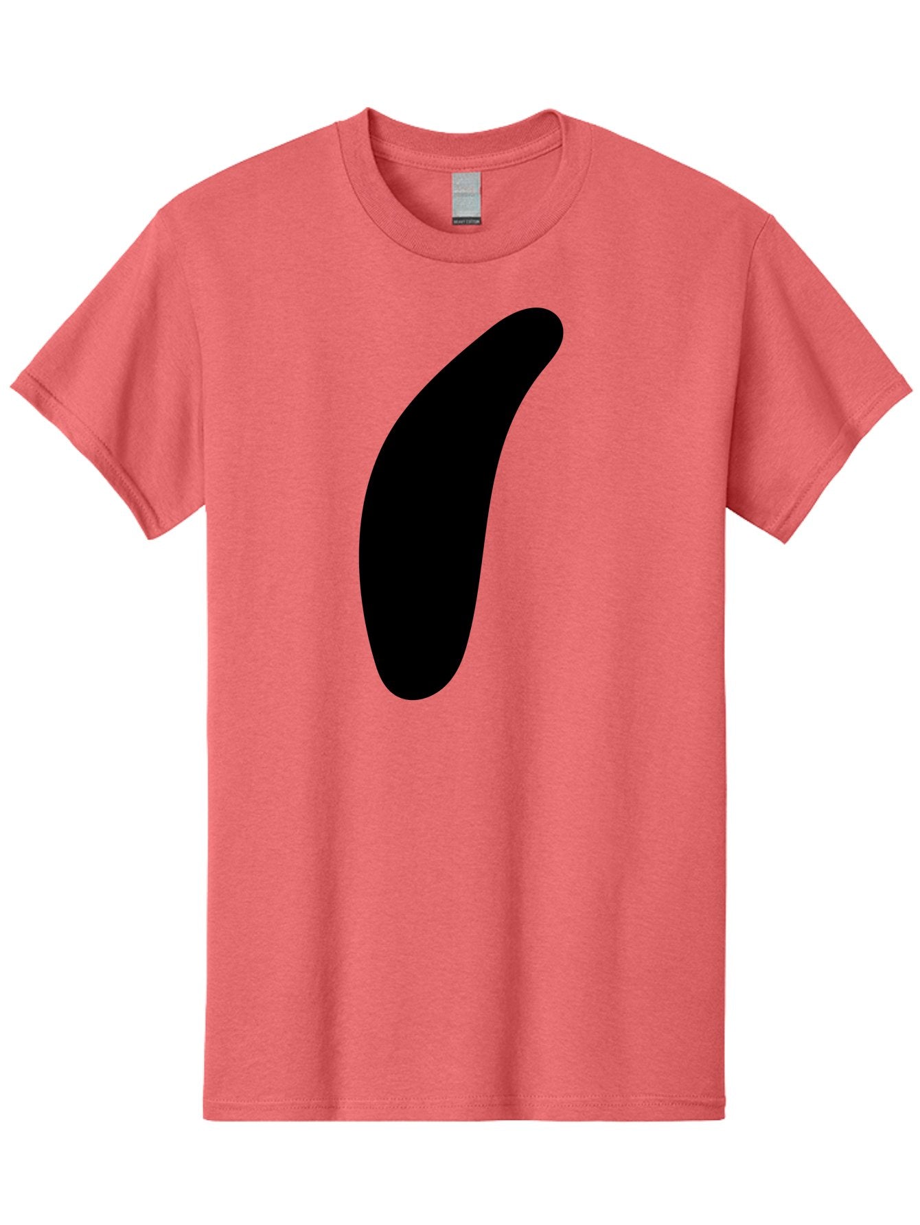 Comma Men'S Graphic Tee, 100% Cotton, Comfortable Casual Summer Wear, Machine Washable, Black Comma, Punctuation Mark, Minimalist Design, Simple Shape, Bold Typography, Modern Graphic -  Aaa416 15
