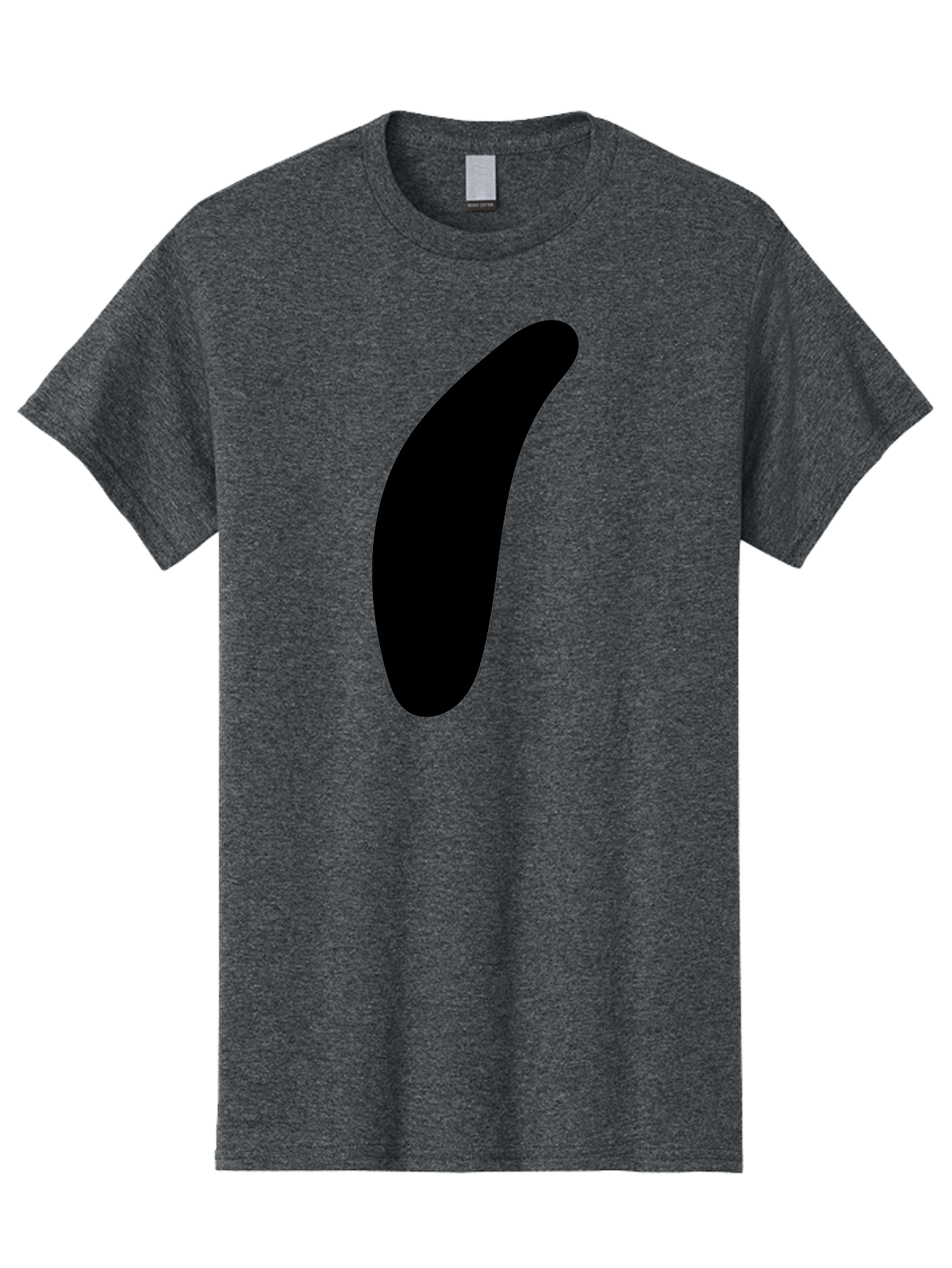 Comma Men'S Graphic Tee, 100% Cotton, Comfortable Casual Summer Wear, Machine Washable, Black Comma, Punctuation Mark, Minimalist Design, Simple Shape, Bold Typography, Modern Graphic -  Aaa416 7