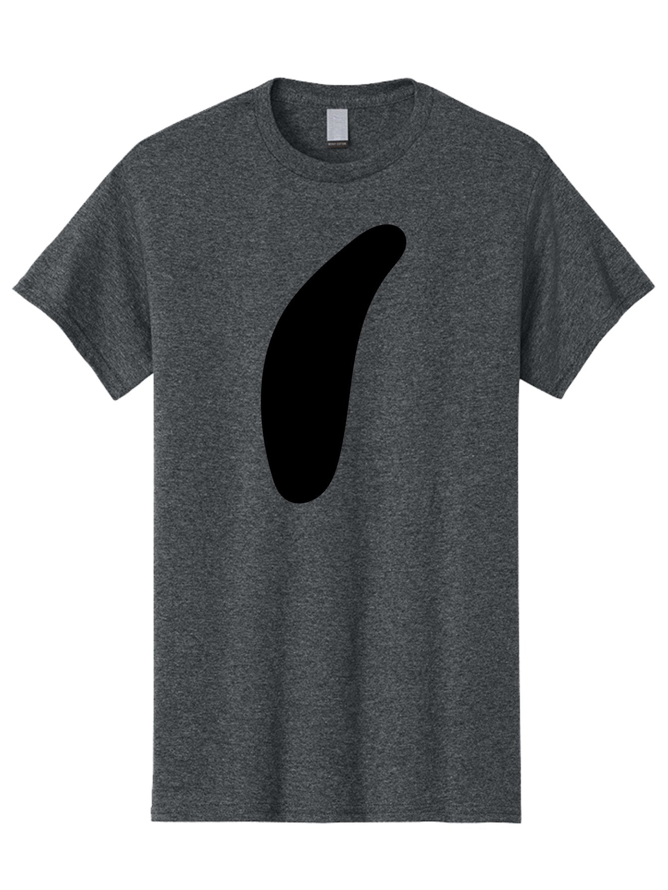 Comma Men'S Graphic Tee, 100% Cotton, Comfortable Casual Summer Wear, Machine Washable, Black Comma, Punctuation Mark, Minimalist Design, Simple Shape, Bold Typography, Modern Graphic -  Aaa416 29