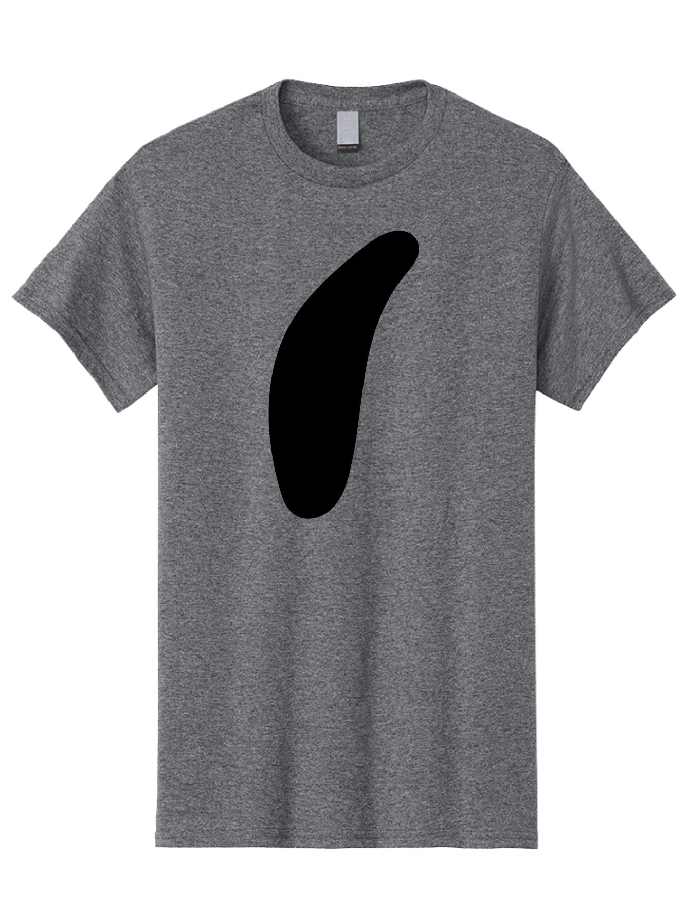 Comma Men'S Graphic Tee, 100% Cotton, Comfortable Casual Summer Wear, Machine Washable, Black Comma, Punctuation Mark, Minimalist Design, Simple Shape, Bold Typography, Modern Graphic -  Aaa416 27
