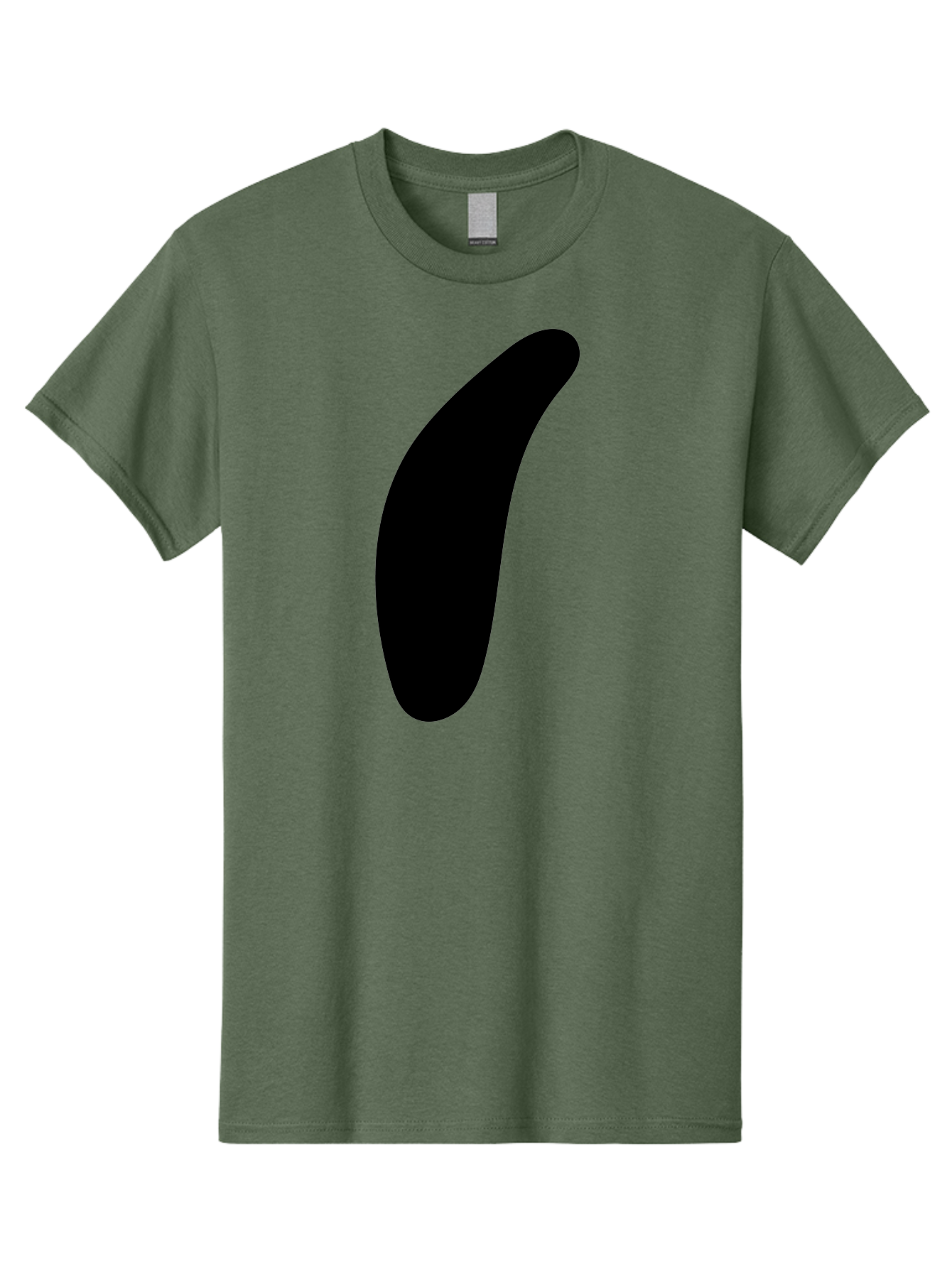 Comma Men'S Graphic Tee, 100% Cotton, Comfortable Casual Summer Wear, Machine Washable, Black Comma, Punctuation Mark, Minimalist Design, Simple Shape, Bold Typography, Modern Graphic -  Aaa416 15