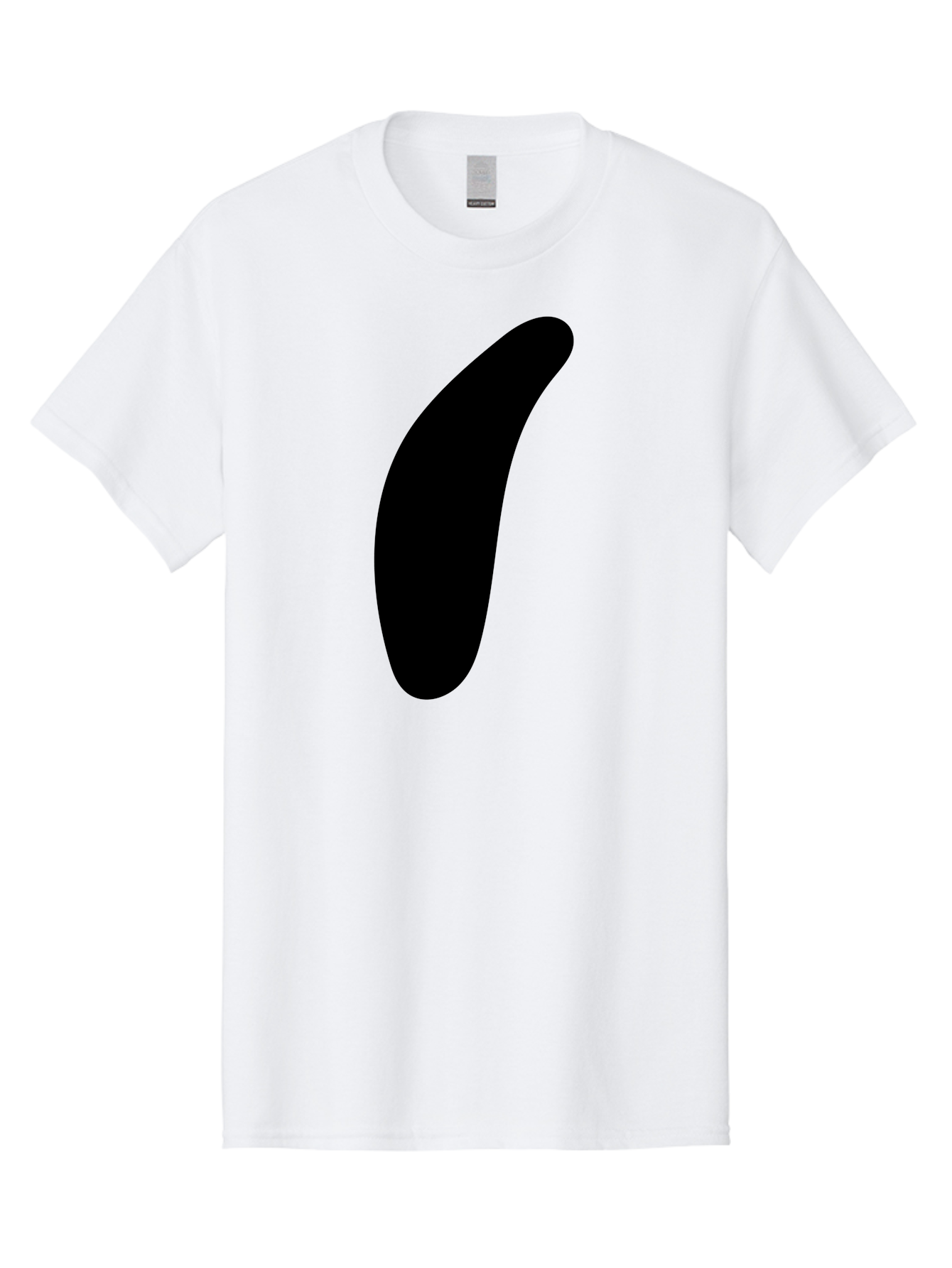 Comma Men'S Graphic Tee, 100% Cotton, Comfortable Casual Summer Wear, Machine Washable, Black Comma, Punctuation Mark, Minimalist Design, Simple Shape, Bold Typography, Modern Graphic -  Aaa416 29