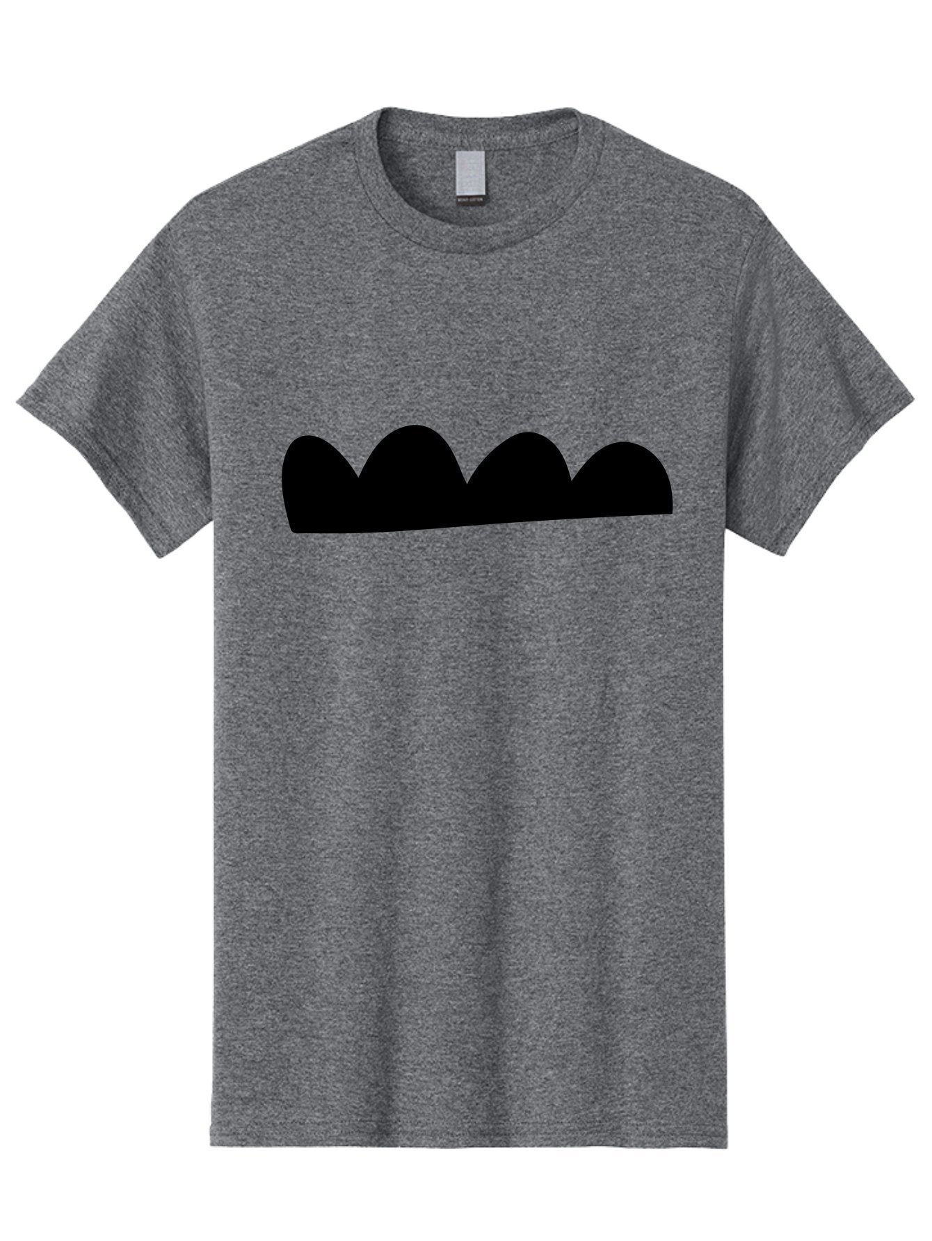 Crowns Men'S Graphic Tee, 100% Cotton, Comfortable Casual Summer Wear, Machine Washable, Black Crown Silhouette, Regal Symbol, Monarch Emblem, Royal Crest, Majestic Design, Elegant Simplicity -  Aaa420 3