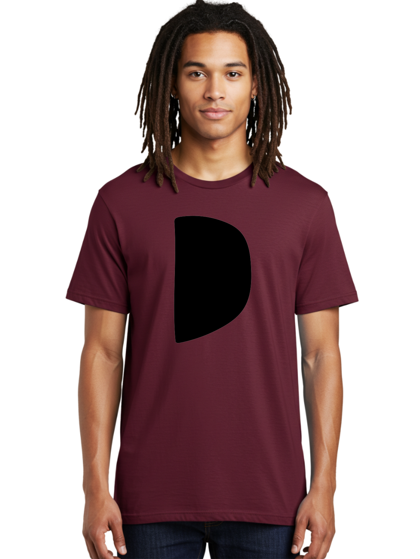 D Men'S Graphic Tee, 100% Cotton, Comfortable Casual Summer Wear, Machine Washable, Modern Typography, Bold Font, Minimalist Design, Sleek Lettering, Simple Shapes, Graphic Design Elements, Abstract Art, Black And Green Color Scheme -  Aaa421 14