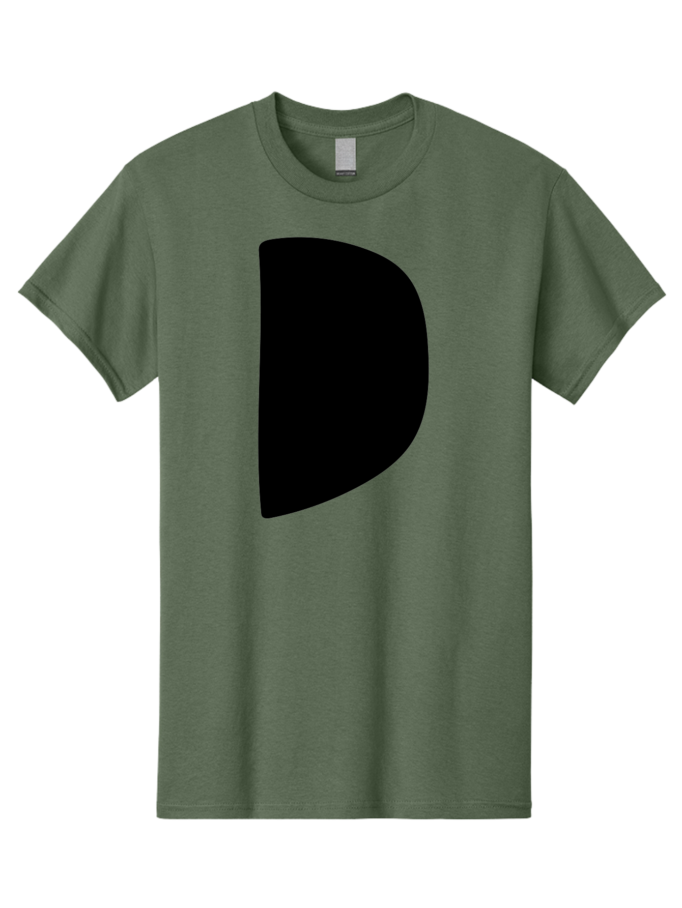 D Men'S Graphic Tee, 100% Cotton, Comfortable Casual Summer Wear, Machine Washable, Modern Typography, Bold Font, Minimalist Design, Sleek Lettering, Simple Shapes, Graphic Design Elements, Abstract Art, Black And Green Color Scheme -  Aaa421 15