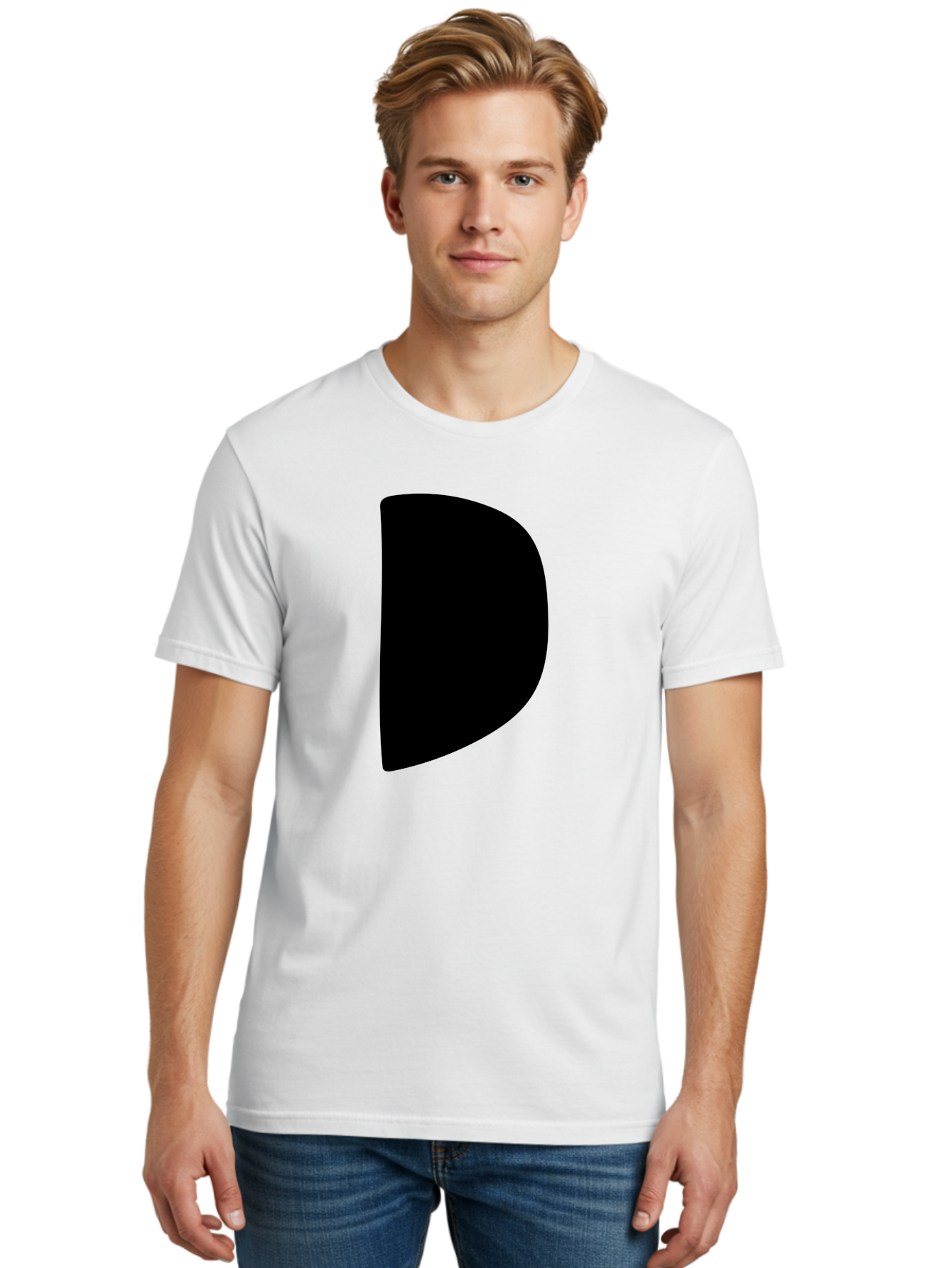 D Men'S Graphic Tee, 100% Cotton, Comfortable Casual Summer Wear, Machine Washable, Modern Typography, Bold Font, Minimalist Design, Sleek Lettering, Simple Shapes, Graphic Design Elements, Abstract Art, Black And Green Color Scheme -  Aaa421 30