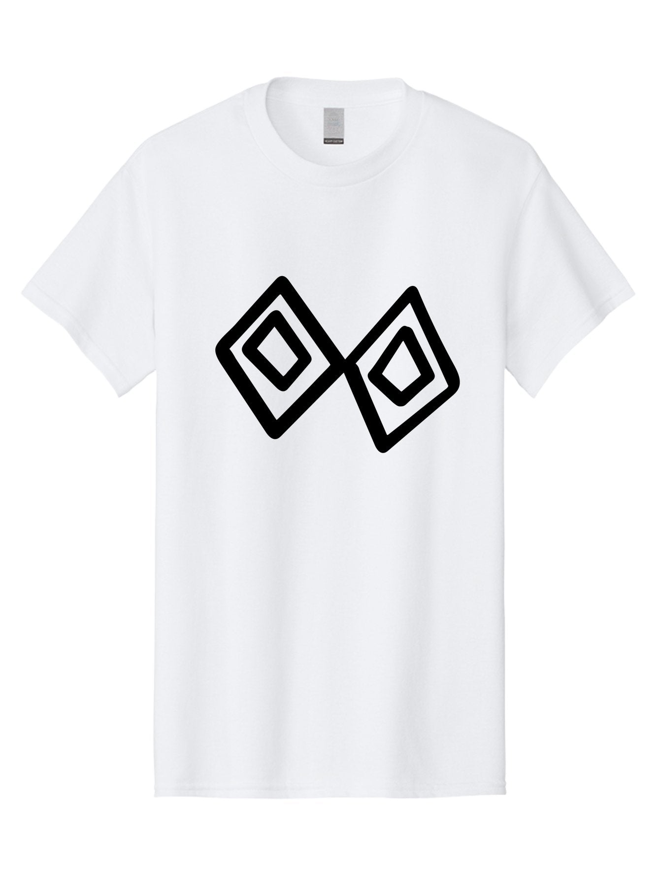 Diamond-Shapes Men'S Graphic Tee, 100% Cotton, Comfortable Casual Summer Wear, Machine Washable, Diamond Shapes, Geometric Design, Black And Green, Logo Design, Modern Graphics, Abstract Art, Symmetrical Shapes, Minimalist Logo -  Aaa423 21