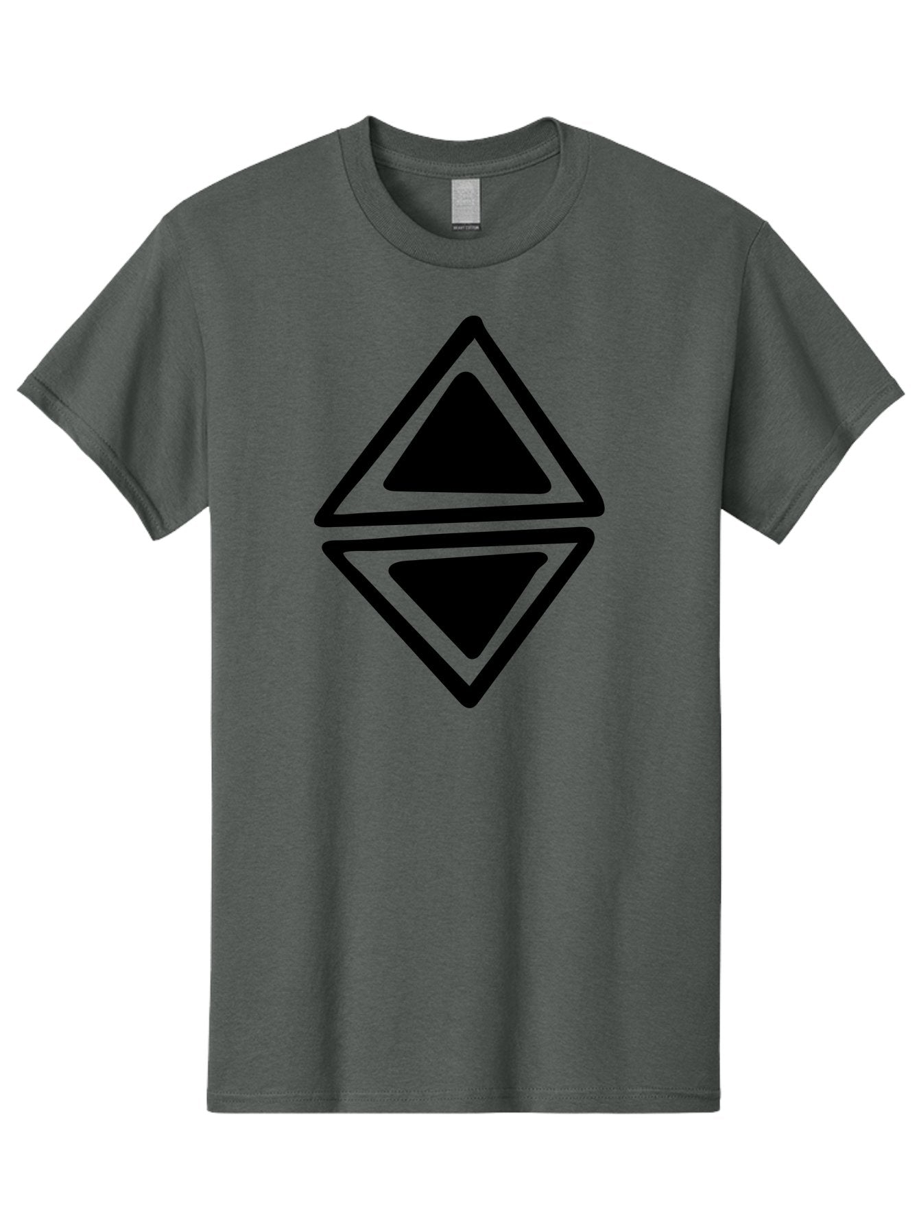 Ethereum-Logo Men'S Graphic Tee, 100% Cotton, Comfortable Casual Summer Wear, Machine Washable, Solana Cryptocurrency Logo, Black Diamond Shape, Geometric Design, Cryptocurrency Symbol, Blockchain Technology, Solana Branding, -  Aaa430 17