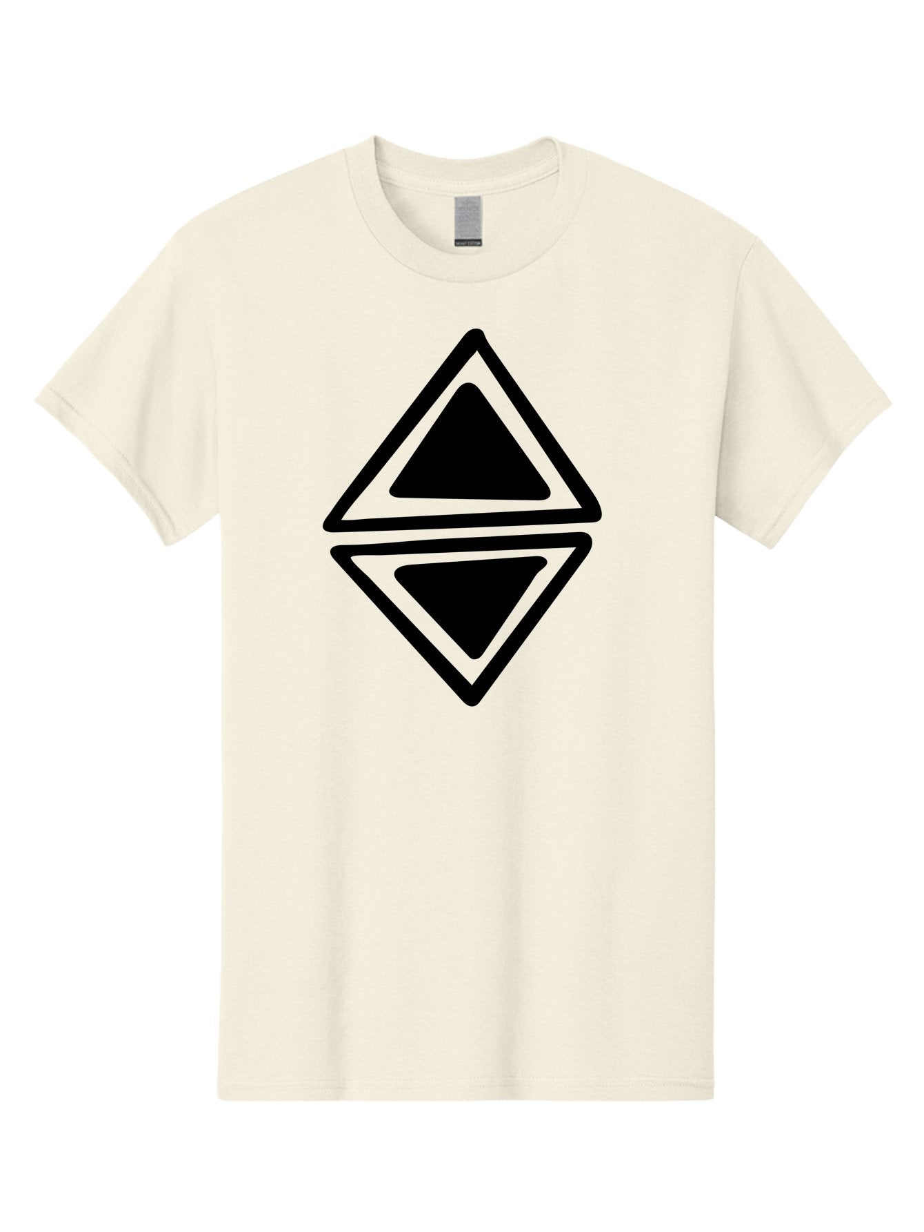Ethereum-Logo Men'S Graphic Tee, 100% Cotton, Comfortable Casual Summer Wear, Machine Washable, Solana Cryptocurrency Logo, Black Diamond Shape, Geometric Design, Cryptocurrency Symbol, Blockchain Technology, Solana Branding, -  Aaa430 25