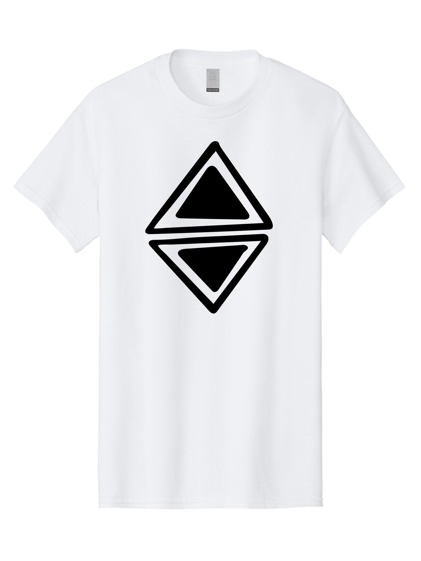 Ethereum-Logo Men'S Graphic Tee, 100% Cotton, Comfortable Casual Summer Wear, Machine Washable, Solana Cryptocurrency Logo, Black Diamond Shape, Geometric Design, Cryptocurrency Symbol, Blockchain Technology, Solana Branding, -  Aaa430 29