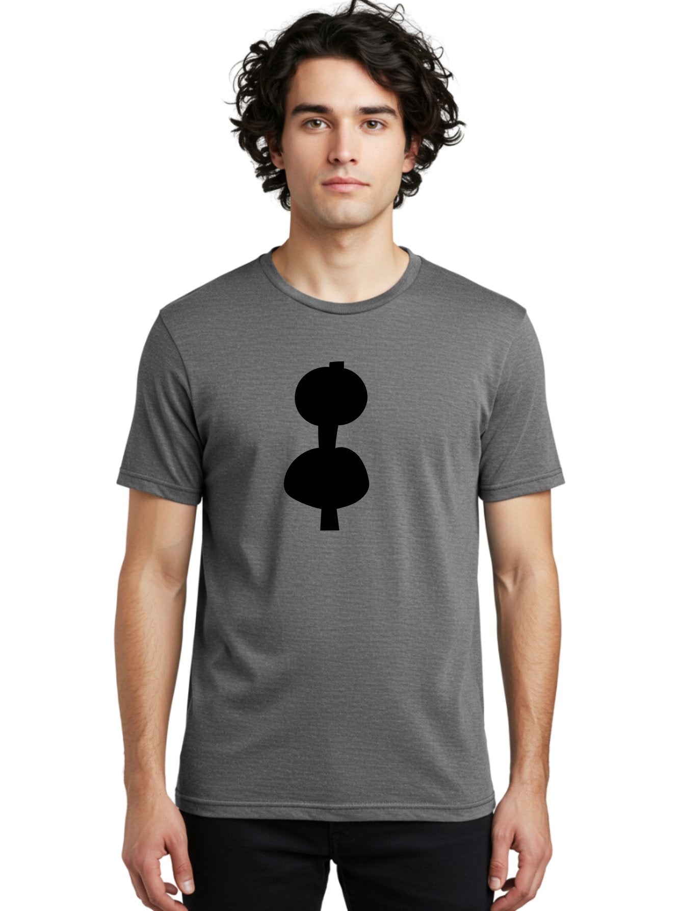 Hourglass Men'S Graphic Tee, 100% Cotton, Comfortable Casual Summer Wear, Machine Washable, Dumbbell Icon, Fitness Symbol, Gym Equipment, Workout Tool, Exercise Accessory, Physical Fitness, Bodybuilding -  Aaa437 20