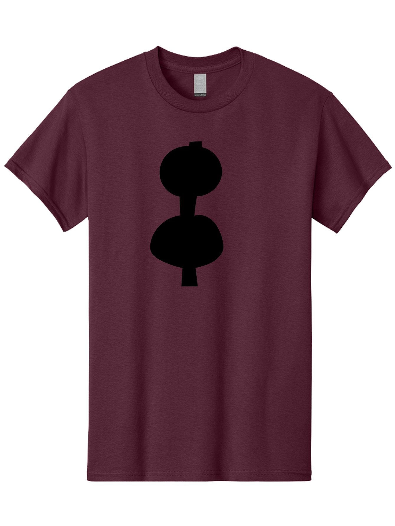 Hourglass Men'S Graphic Tee, 100% Cotton, Comfortable Casual Summer Wear, Machine Washable, Dumbbell Icon, Fitness Symbol, Gym Equipment, Workout Tool, Exercise Accessory, Physical Fitness, Bodybuilding -  Aaa437 3