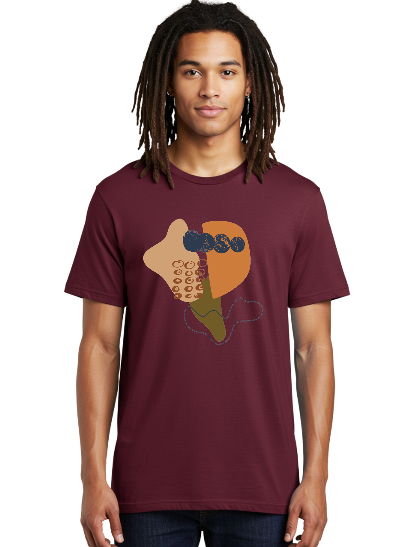 Ice-Cream-Cone Men'S Graphic Tee, 100% Cotton, Comfortable Casual Summer Wear, Machine Washable, Ice Cream Cone, Abstract Design, Modern Art, Colorful Treat, Creative Expression, Unique Illustration, Sweet Delight, Artistic Creativity -  Aaa438 14