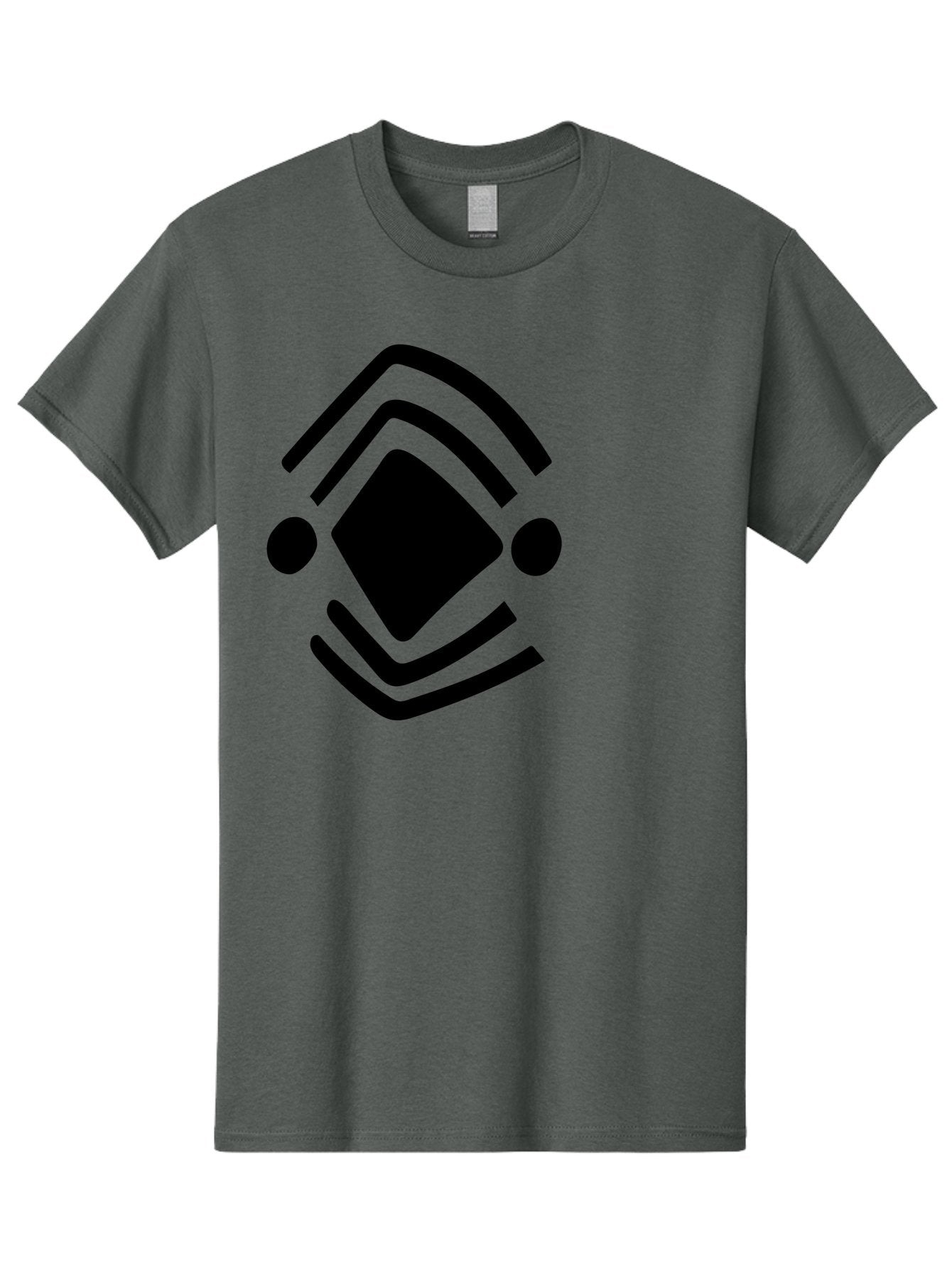 Krita-Logo Men'S Graphic Tee, 100% Cotton, Comfortable Casual Summer Wear, Machine Washable, Diamond Shape, Abstract Logo, Minimalist Design, Simple Shapes, Modern Icon, Geometric Pattern, Stylized Graphic -  Aaa441 21