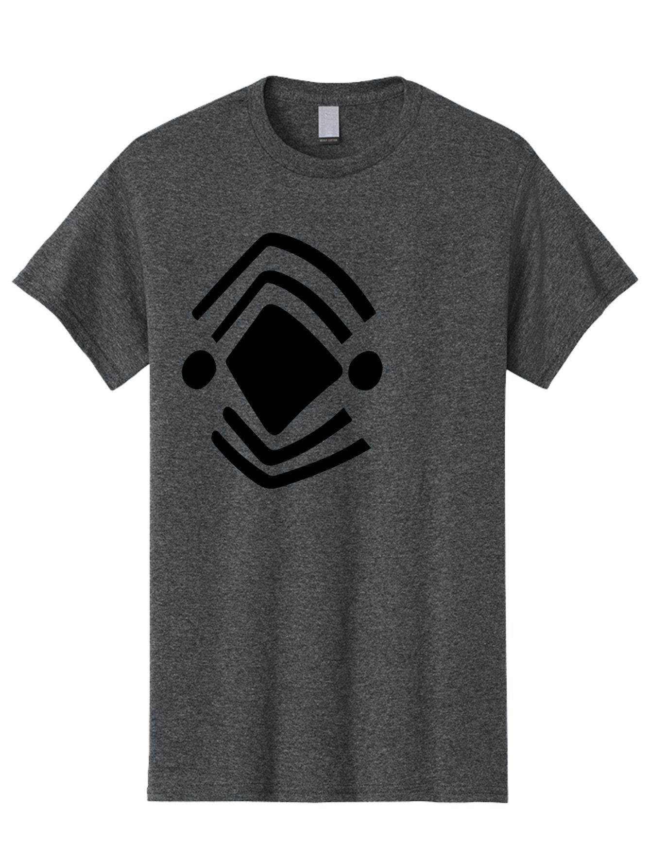 Krita-Logo Men'S Graphic Tee, 100% Cotton, Comfortable Casual Summer Wear, Machine Washable, Diamond Shape, Abstract Logo, Minimalist Design, Simple Shapes, Modern Icon, Geometric Pattern, Stylized Graphic -  Aaa441 3