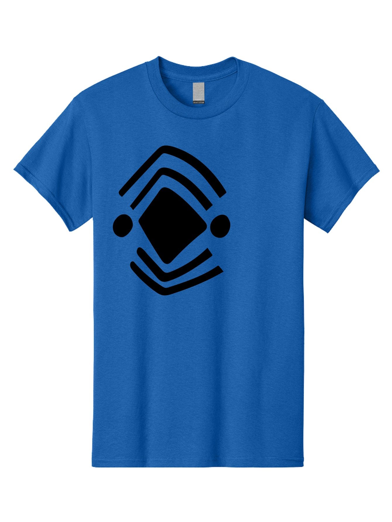 Krita-Logo Men'S Graphic Tee, 100% Cotton, Comfortable Casual Summer Wear, Machine Washable, Diamond Shape, Abstract Logo, Minimalist Design, Simple Shapes, Modern Icon, Geometric Pattern, Stylized Graphic -  Aaa441 17