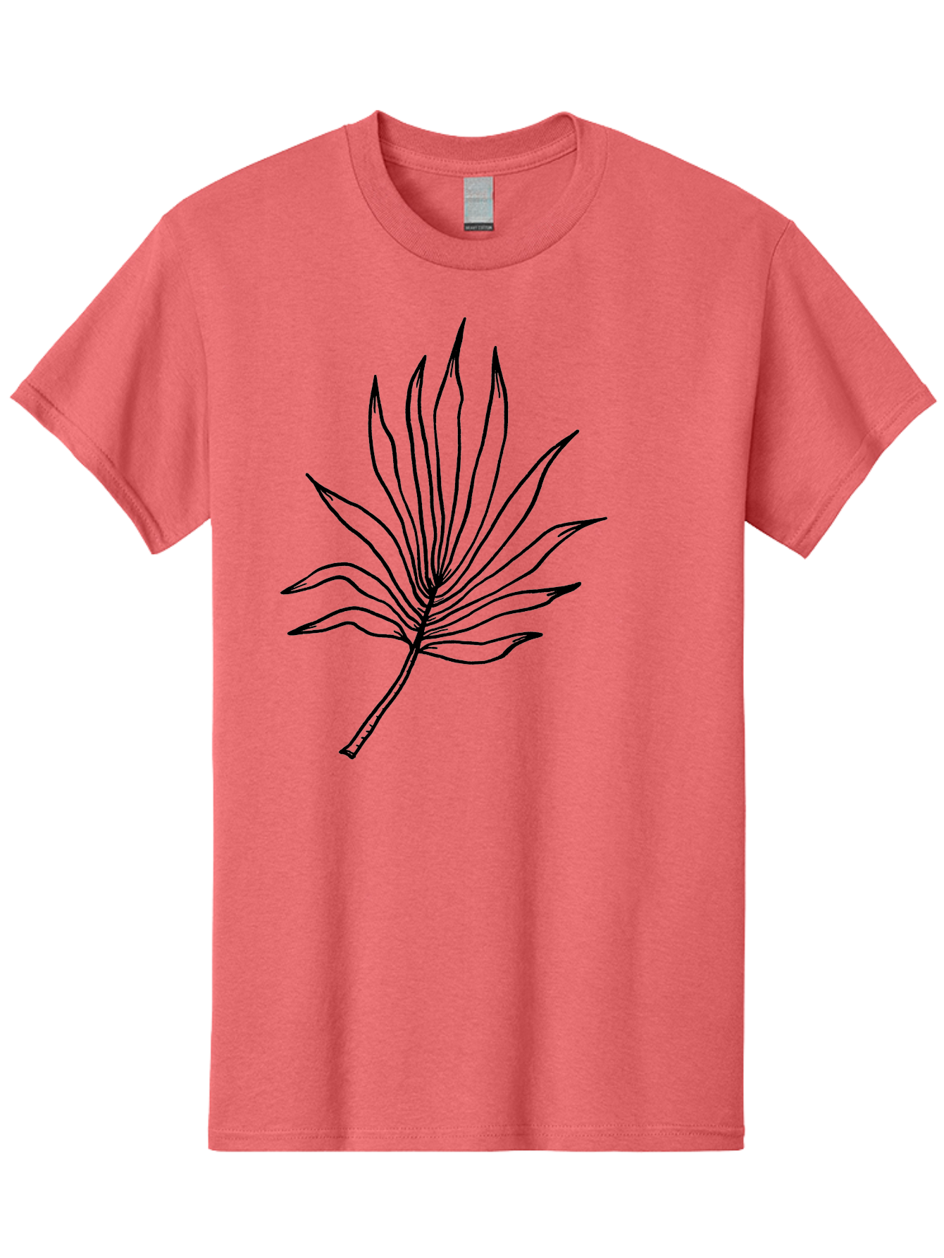 Leaf-1 Men'S Graphic Tee, 100% Cotton, Comfortable Casual Summer Wear, Machine Washable, Marijuana Leaf, Cannabis Symbol, Black Outline, Simple Design, Minimalist Art, Leaf Illustration, Pot Leaf, Cannabis Leaf Art, Weed Symbol, -  Aaa442 5