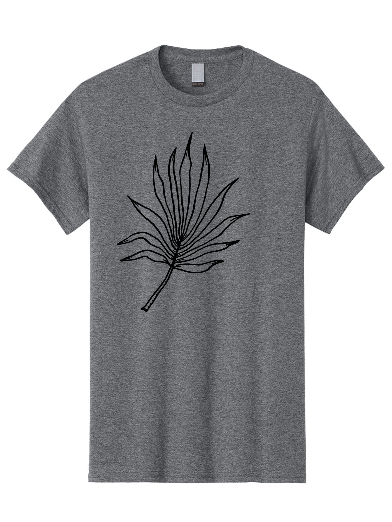 Leaf-1 Men'S Graphic Tee, 100% Cotton, Comfortable Casual Summer Wear, Machine Washable, Marijuana Leaf, Cannabis Symbol, Black Outline, Simple Design, Minimalist Art, Leaf Illustration, Pot Leaf, Cannabis Leaf Art, Weed Symbol, -  Aaa442 11