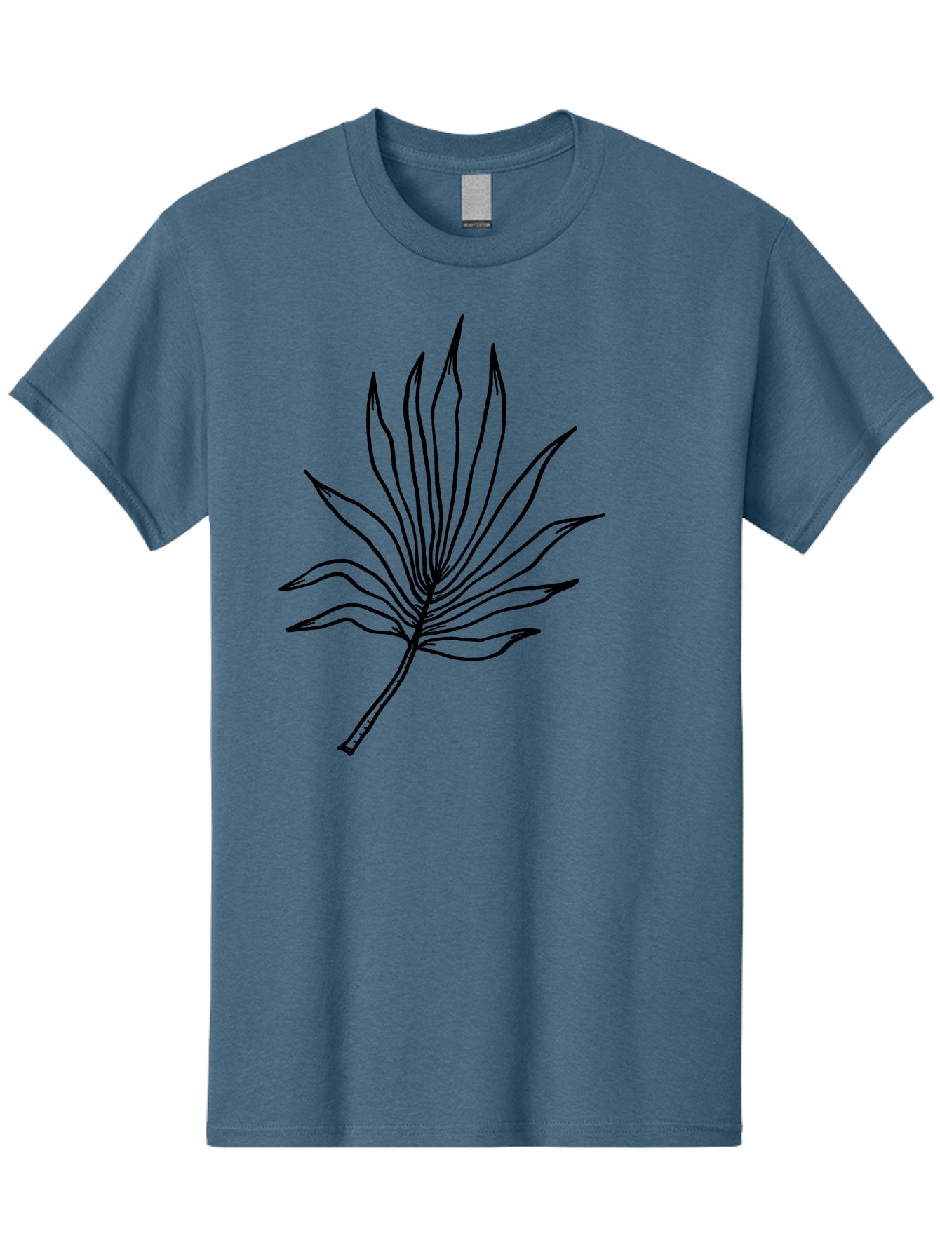 Leaf-1 Men'S Graphic Tee, 100% Cotton, Comfortable Casual Summer Wear, Machine Washable, Marijuana Leaf, Cannabis Symbol, Black Outline, Simple Design, Minimalist Art, Leaf Illustration, Pot Leaf, Cannabis Leaf Art, Weed Symbol, -  Aaa442 27
