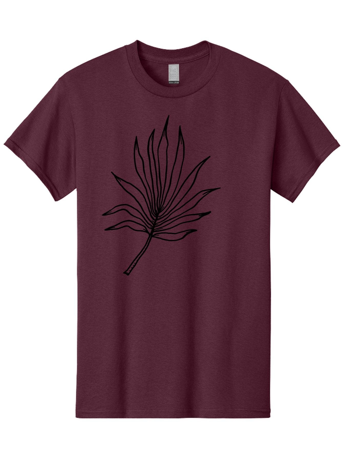 Leaf-1 Men'S Graphic Tee, 100% Cotton, Comfortable Casual Summer Wear, Machine Washable, Marijuana Leaf, Cannabis Symbol, Black Outline, Simple Design, Minimalist Art, Leaf Illustration, Pot Leaf, Cannabis Leaf Art, Weed Symbol, -  Aaa442 17