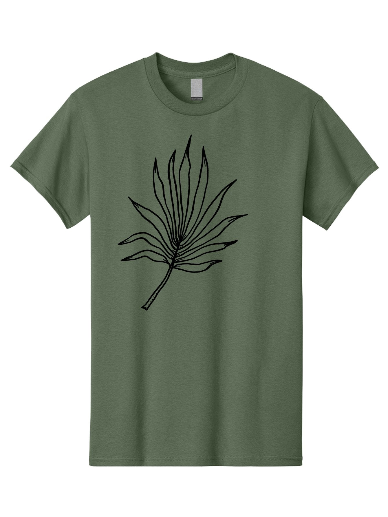 Leaf-1 Men'S Graphic Tee, 100% Cotton, Comfortable Casual Summer Wear, Machine Washable, Marijuana Leaf, Cannabis Symbol, Black Outline, Simple Design, Minimalist Art, Leaf Illustration, Pot Leaf, Cannabis Leaf Art, Weed Symbol, -  Aaa442 13