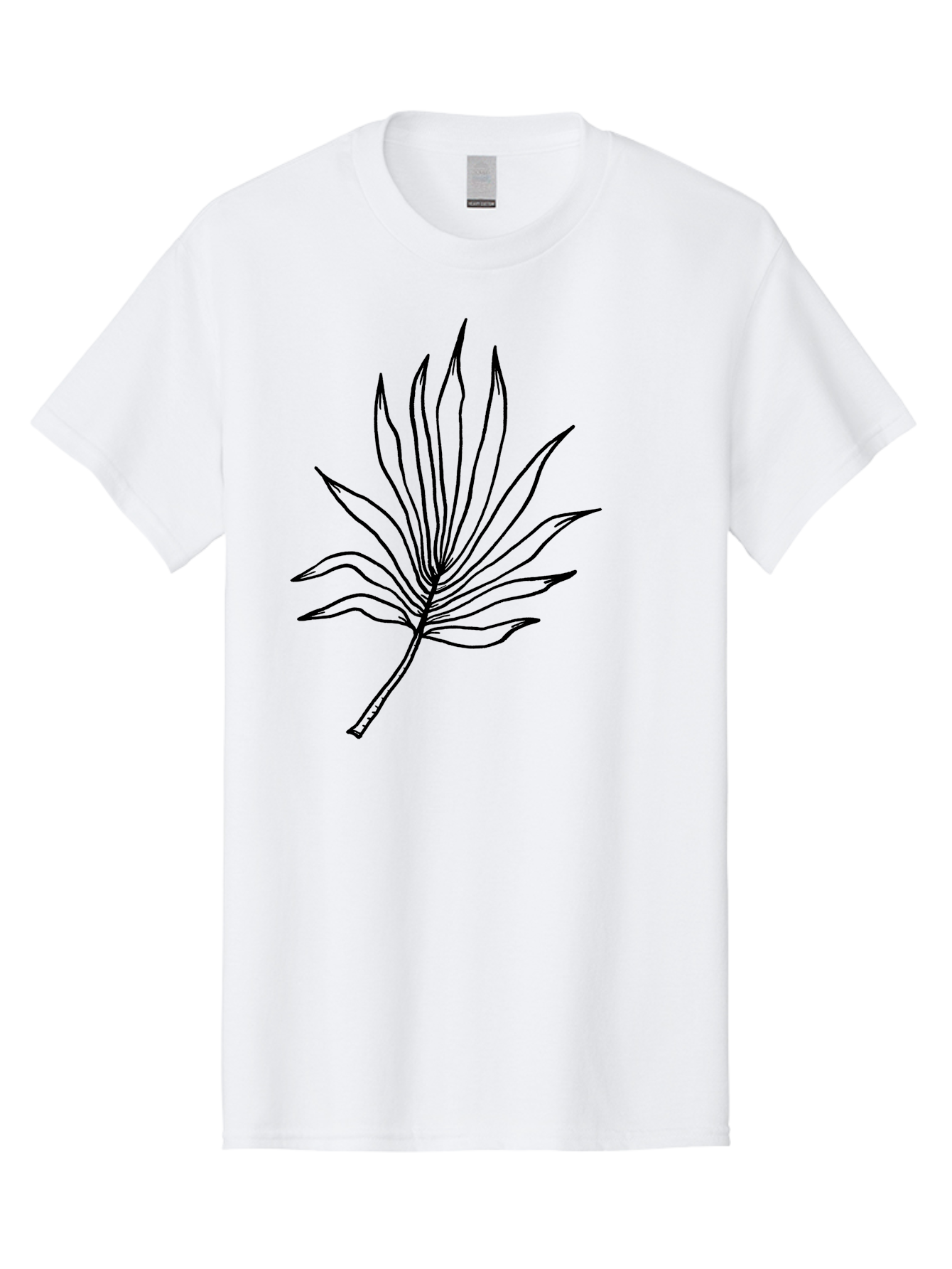 Leaf-1 Men'S Graphic Tee, 100% Cotton, Comfortable Casual Summer Wear, Machine Washable, Marijuana Leaf, Cannabis Symbol, Black Outline, Simple Design, Minimalist Art, Leaf Illustration, Pot Leaf, Cannabis Leaf Art, Weed Symbol, -  Aaa442 29