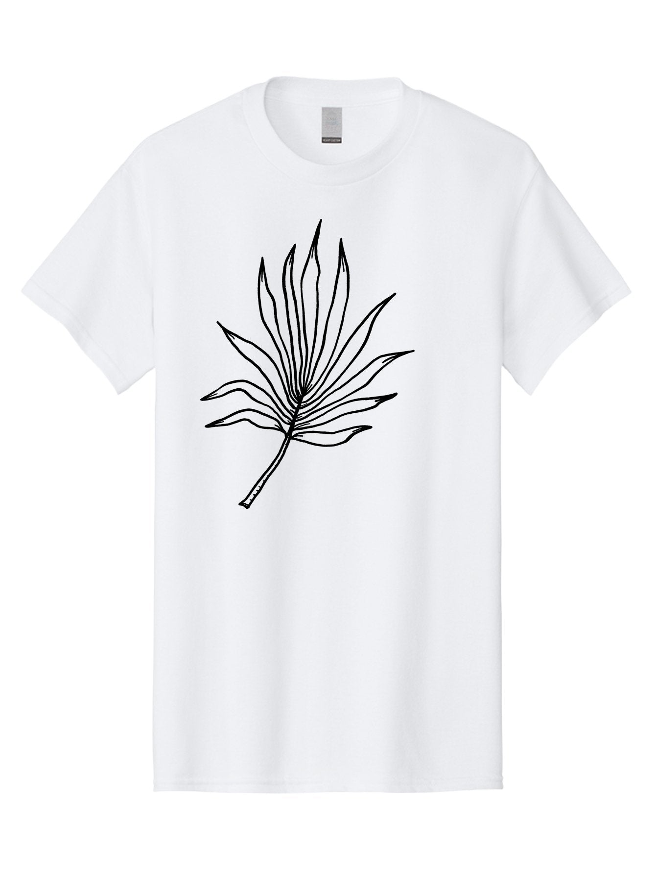 Leaf-1 Men'S Graphic Tee, 100% Cotton, Comfortable Casual Summer Wear, Machine Washable, Marijuana Leaf, Cannabis Symbol, Black Outline, Simple Design, Minimalist Art, Leaf Illustration, Pot Leaf, Cannabis Leaf Art, Weed Symbol, -  Aaa442 9