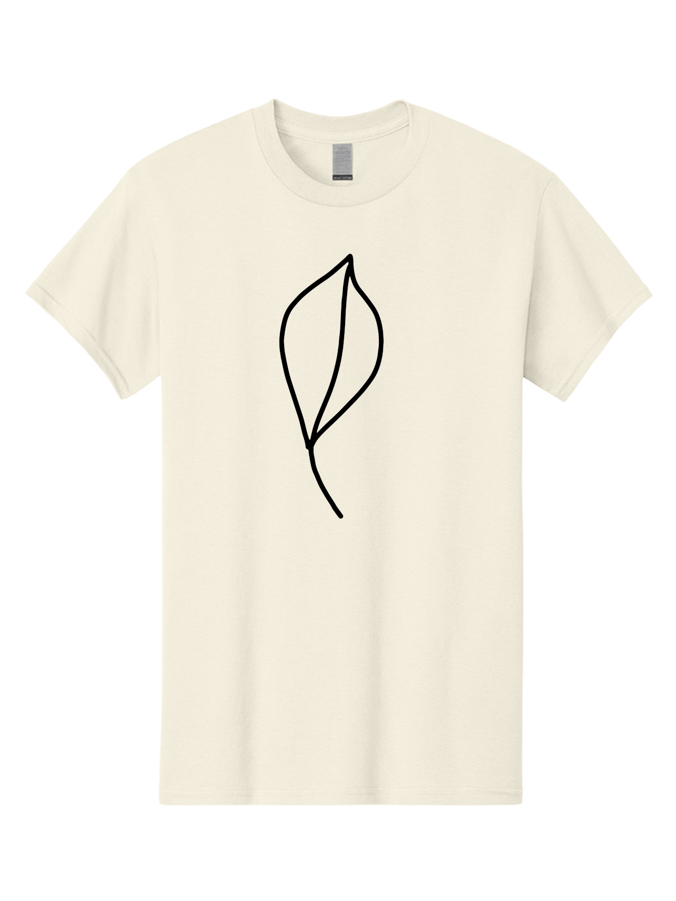 Leaf-3 Men'S Graphic Tee, 100% Cotton, Comfortable Casual Summer Wear, Machine Washable, Simple Leaf Illustration, Minimalist Design, Black Outline, Nature-Inspired Art, Botanical Icon, Modern Simplicity, Eco-Friendly Graphic -  Aaa444 17