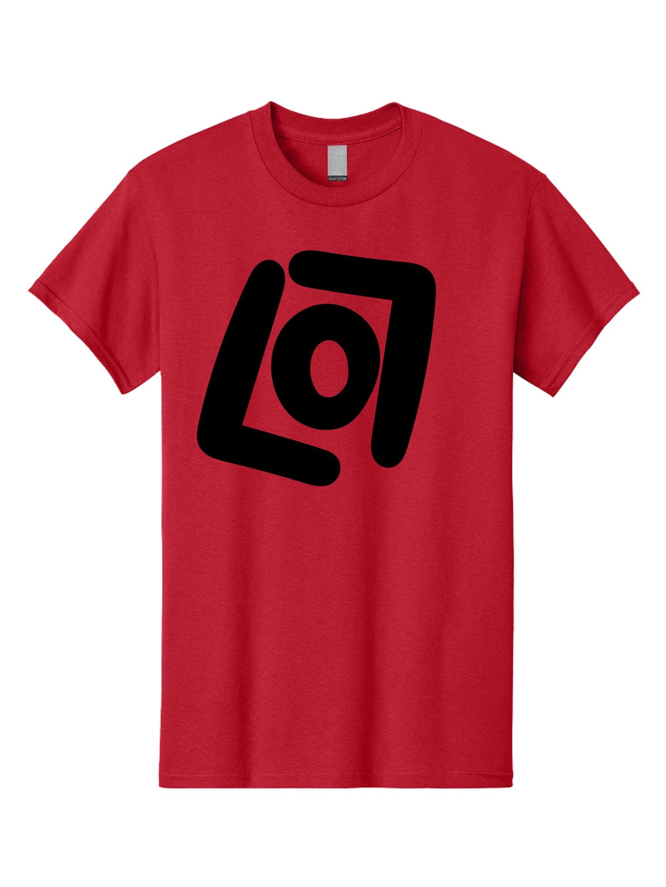 Lo7 Men'S Graphic Tee, 100% Cotton, Comfortable Casual Summer Wear, Machine Washable, Stylized Logo, Modern Design, Abstract Shapes, Geometric Pattern, Minimalist Art, Bold Lines, Unique Typography -  Aaa460